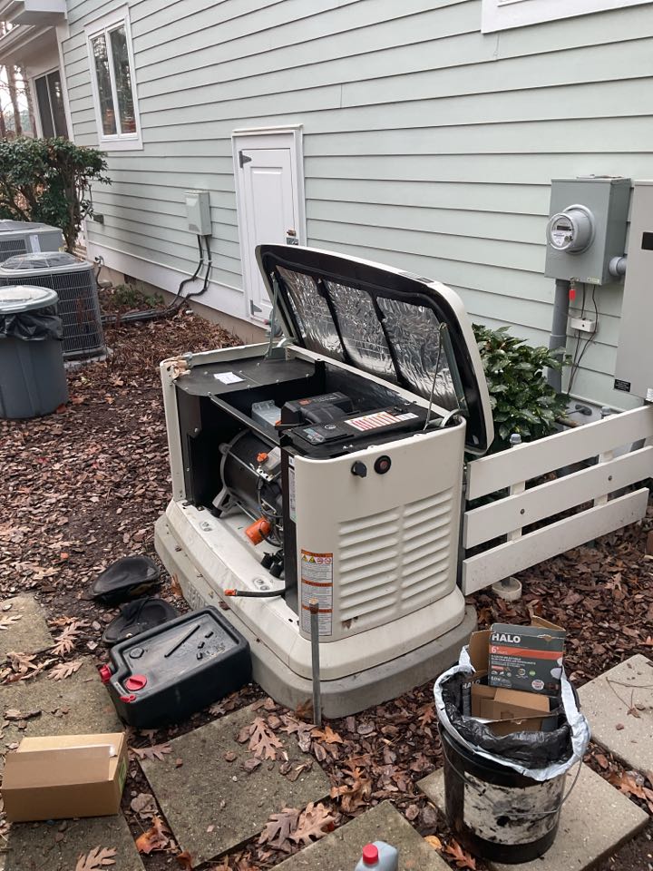 Perform generator maintenance