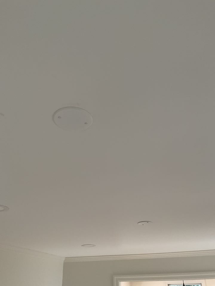 Today we removed some pendant lights and put blank covers in their place!