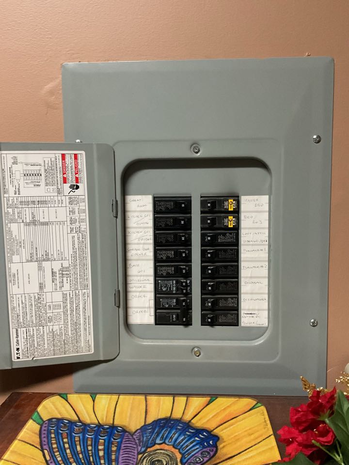 Install new smoke detectors for customer that customer supplied. 