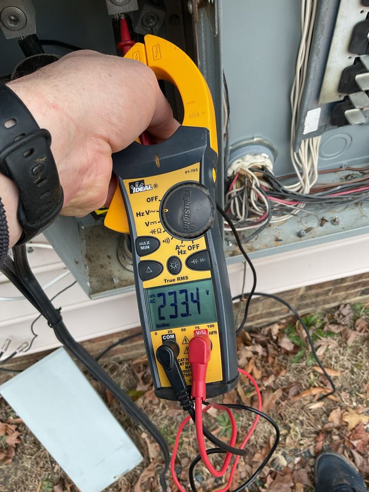 Troubleshoot power loss to house. 