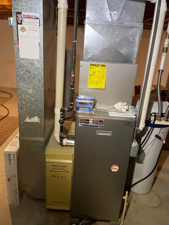 Service of Payne furnace 