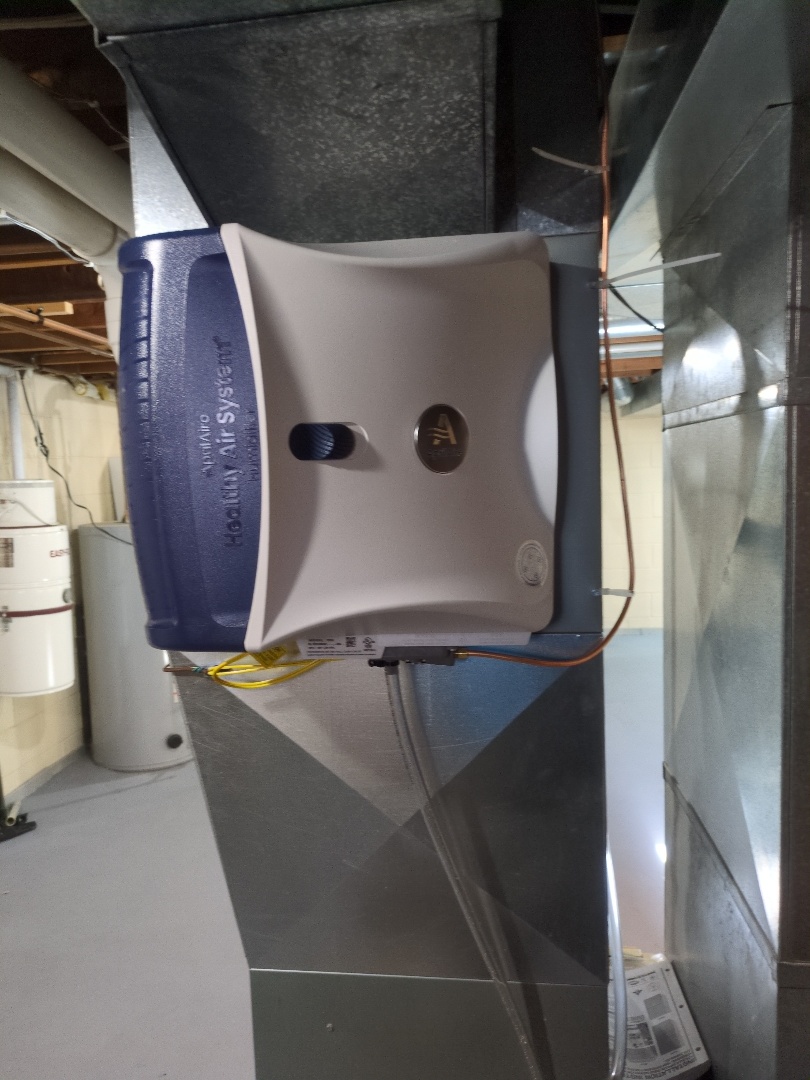 Install aprilaire 720 humidfier