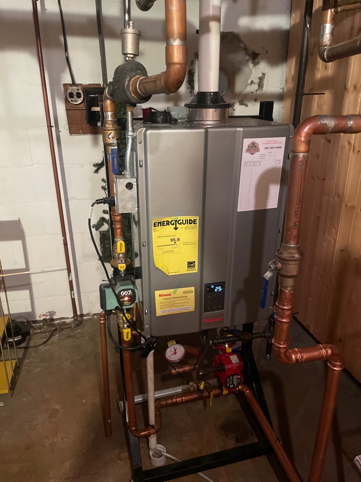 Service of Rinnai boiler