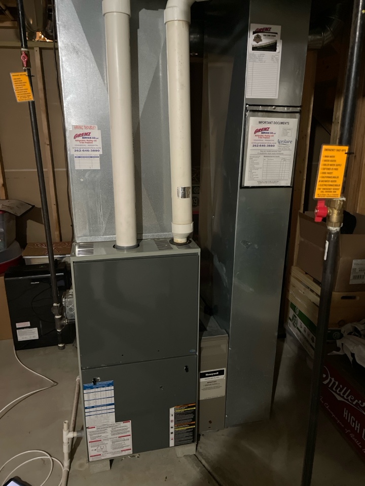 Service of Trane furnace 