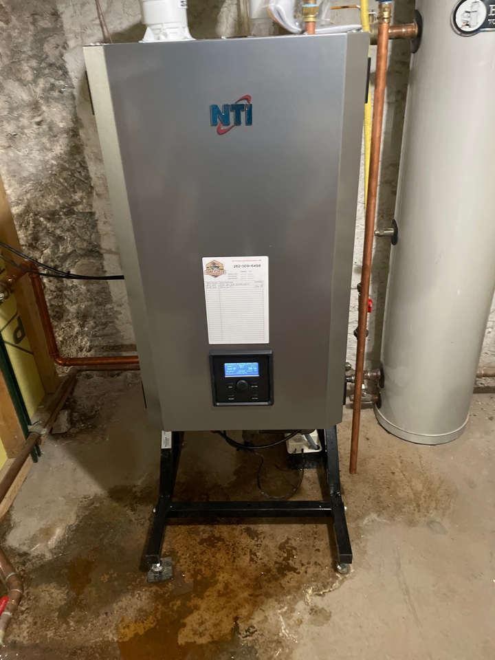 Service of NTI boiler 