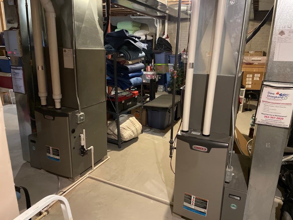 Service of 2 Lennox furnaces 