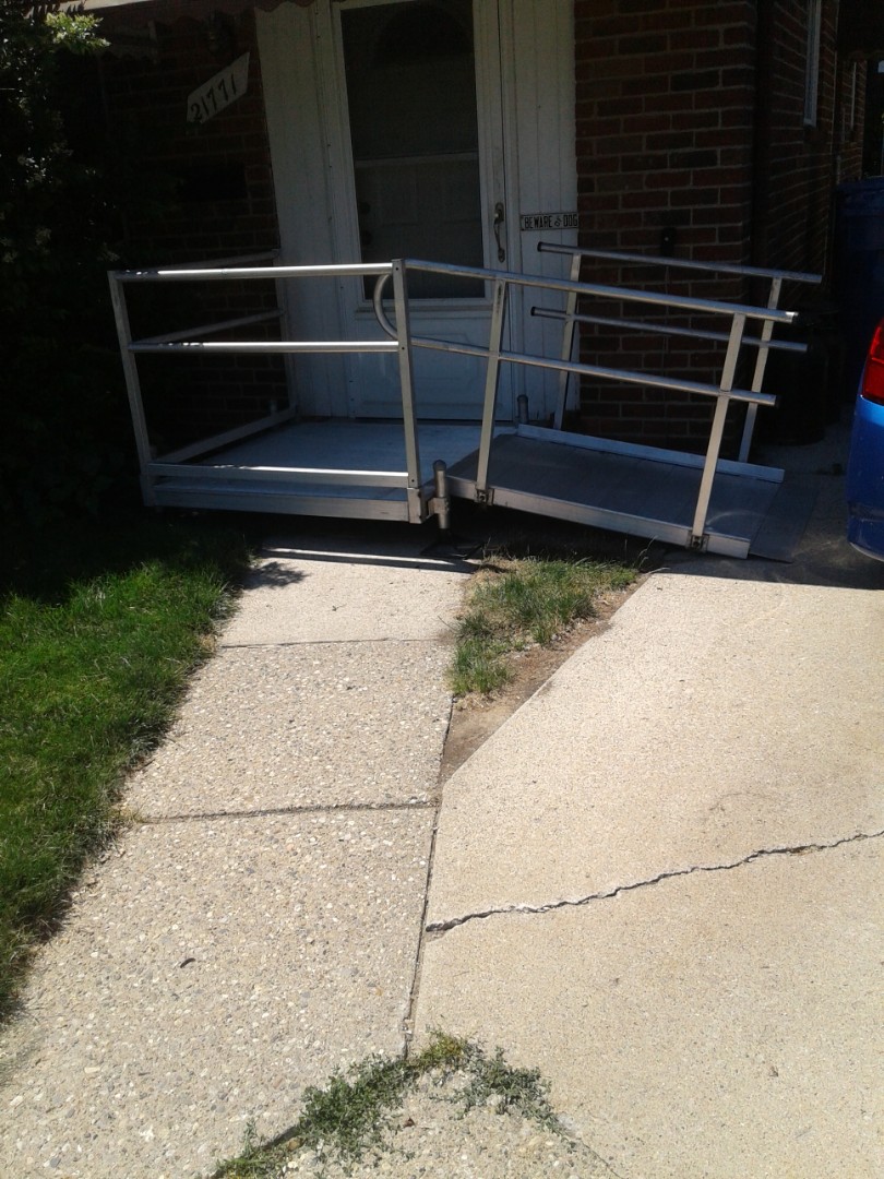 Install a temp ramp