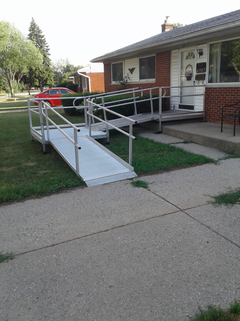 Install a temp ramp