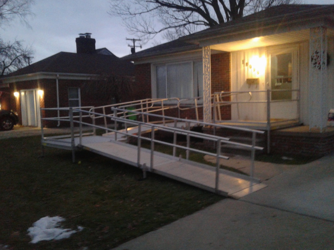 Wheelchair ramp
