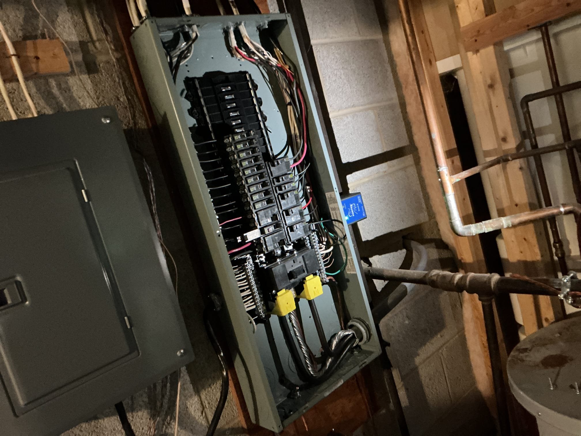 This solution includes the installation of the proper 20A breaker to protect the existing circuit for the wall oven.
We have installed the new 20A breaker for the wall oven. We have left the circuit off in anticipation of the new oven installation. This solution includes the installation of the proper 20A breaker to protect the existing circuit for the wall oven.
We have installed the new 20A breaker for the wall oven. We have left the circuit off in anticipation of the new oven installation.