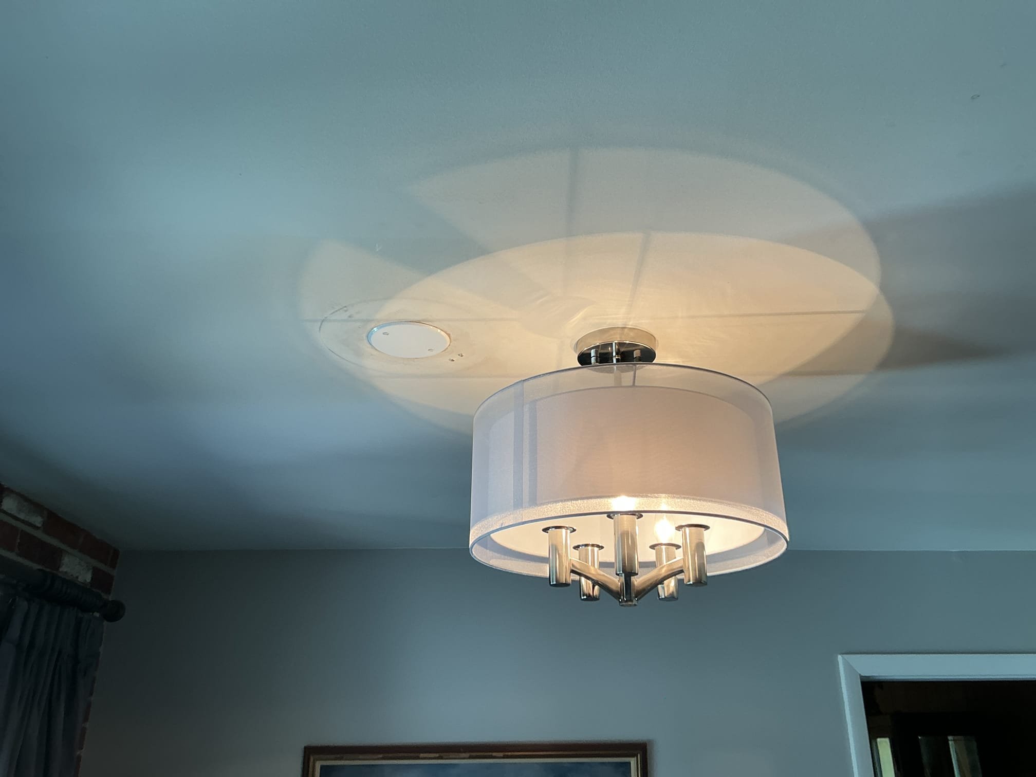 This solution includes the installation of 2 new customer supplied fixtures.
We have installed the new customer supplied fixtures, in the kitchen and laundry area.