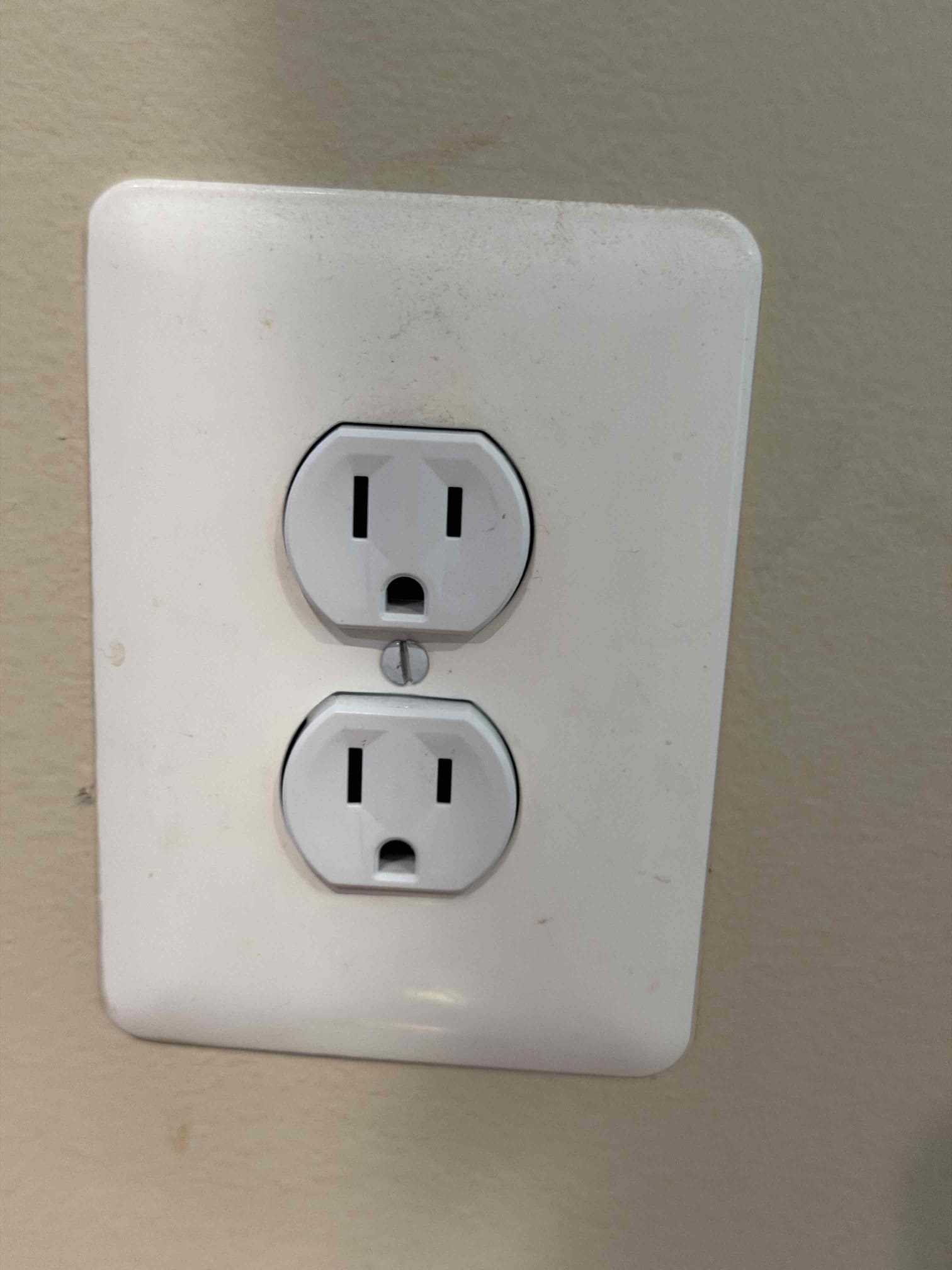 Replace 2 receptacles on 1st floor that are melting.
Replace remains 5 receptacles in family room to prevent from future melting.
Replace 3 customer supplied lights out frint