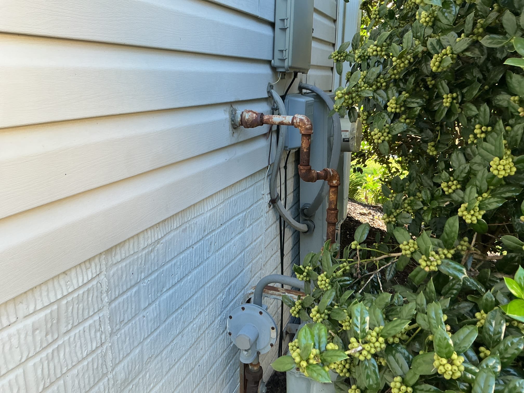 This solution includes the replacement of the original receptacles and bonding at water heater. Lastly we shall replace two existing bath fans with new customer supplied units.
We have installed the new customer supplied bath fans in the master bathroom. We have also begun to replace the home’s receptacles. We shall return Friday the 12th to continue.
We have vented the bath fan to the soffit area and replaced all receptacles on second and first floor. We shall return the 20th of October to complete the scheduled work.

We have completed the replacement of all original receptacles in the home.