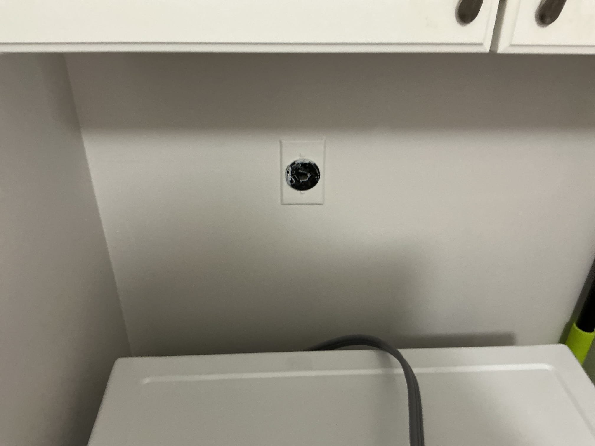 This solution includes the replacement of the damaged breaker.

We have replaced the existing damaged breaker controlling the dryer circuit.