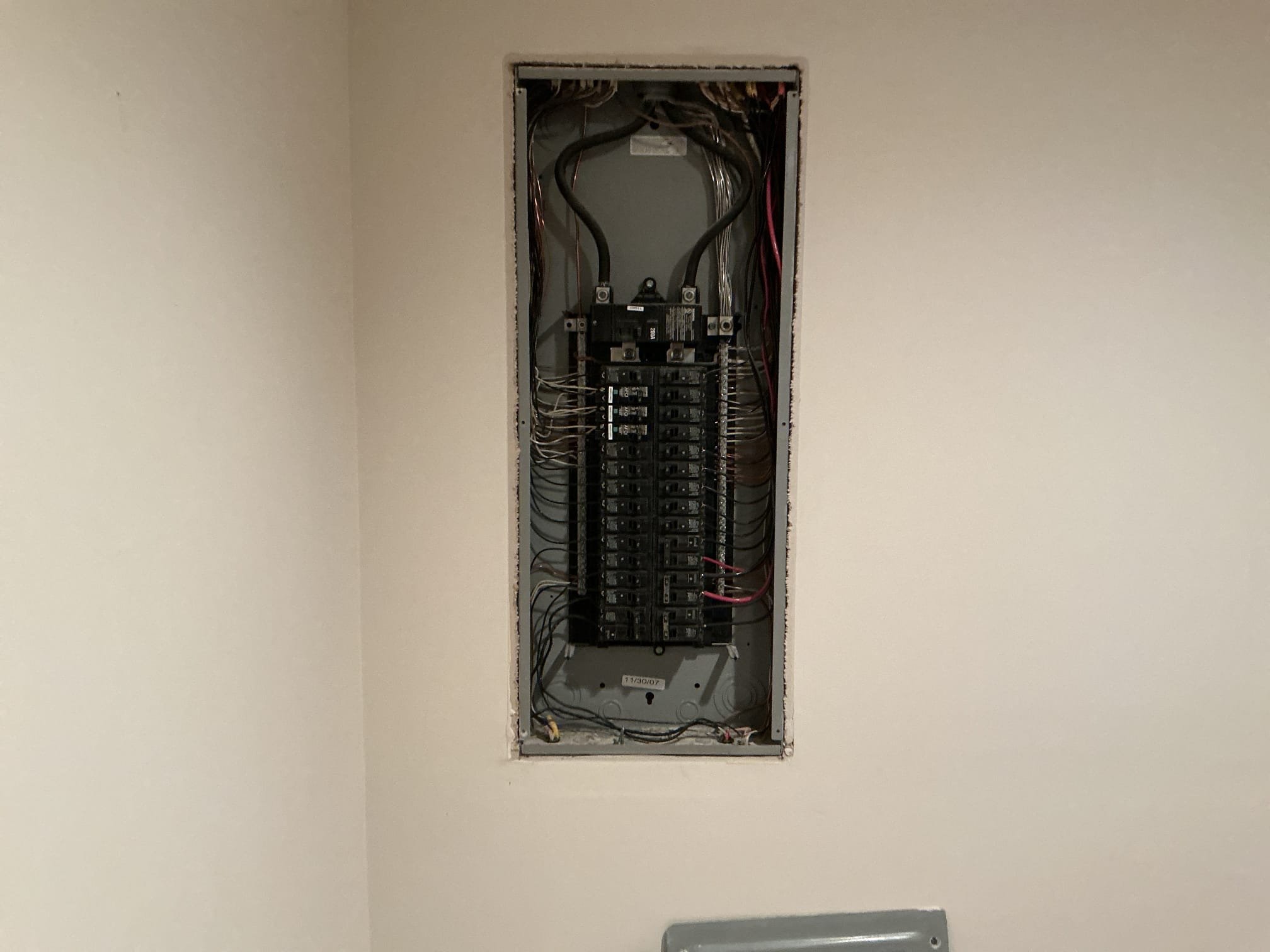 We have delivered pricing regarding the installation of the EV charger and dedicated circuit.