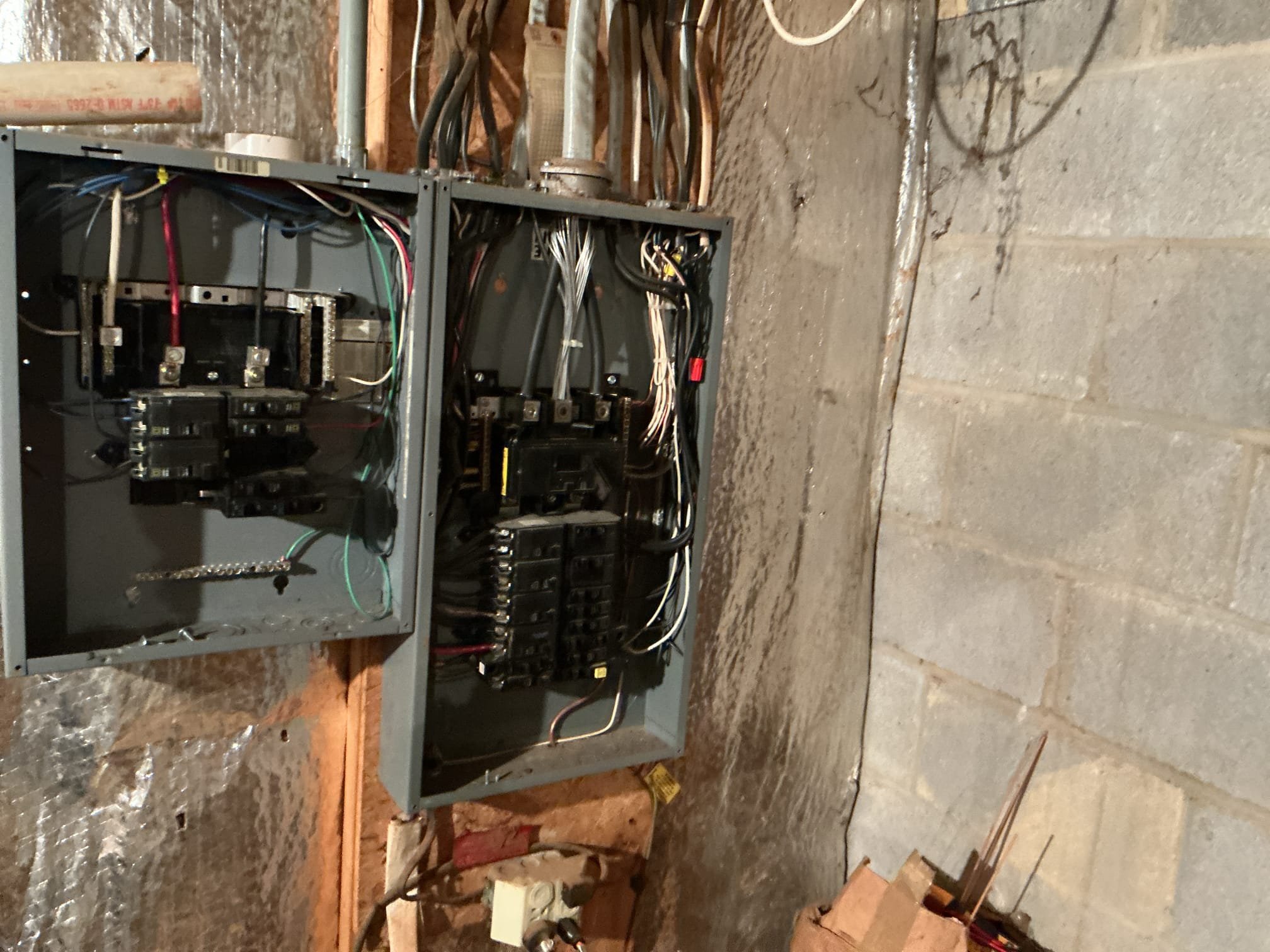 This solution includes the replacement of the existing receptacle with a new gfci receptacle.

We have replaced the existing damaged receptacle in the master bedroom. 
We strongly recommend that the home has the receptacles and switches replaced, ensuring proper terminations.