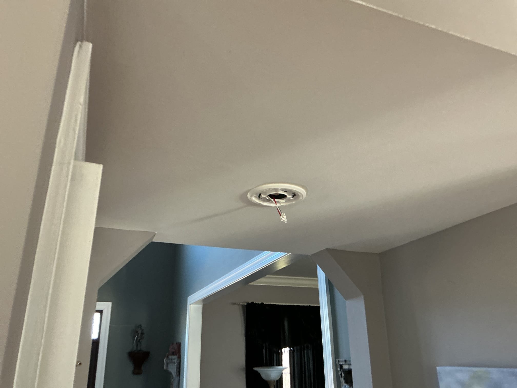 This solution includes the installation of a customer supplied alarm.
We have installed the new customer supplied alarm on the first floor.