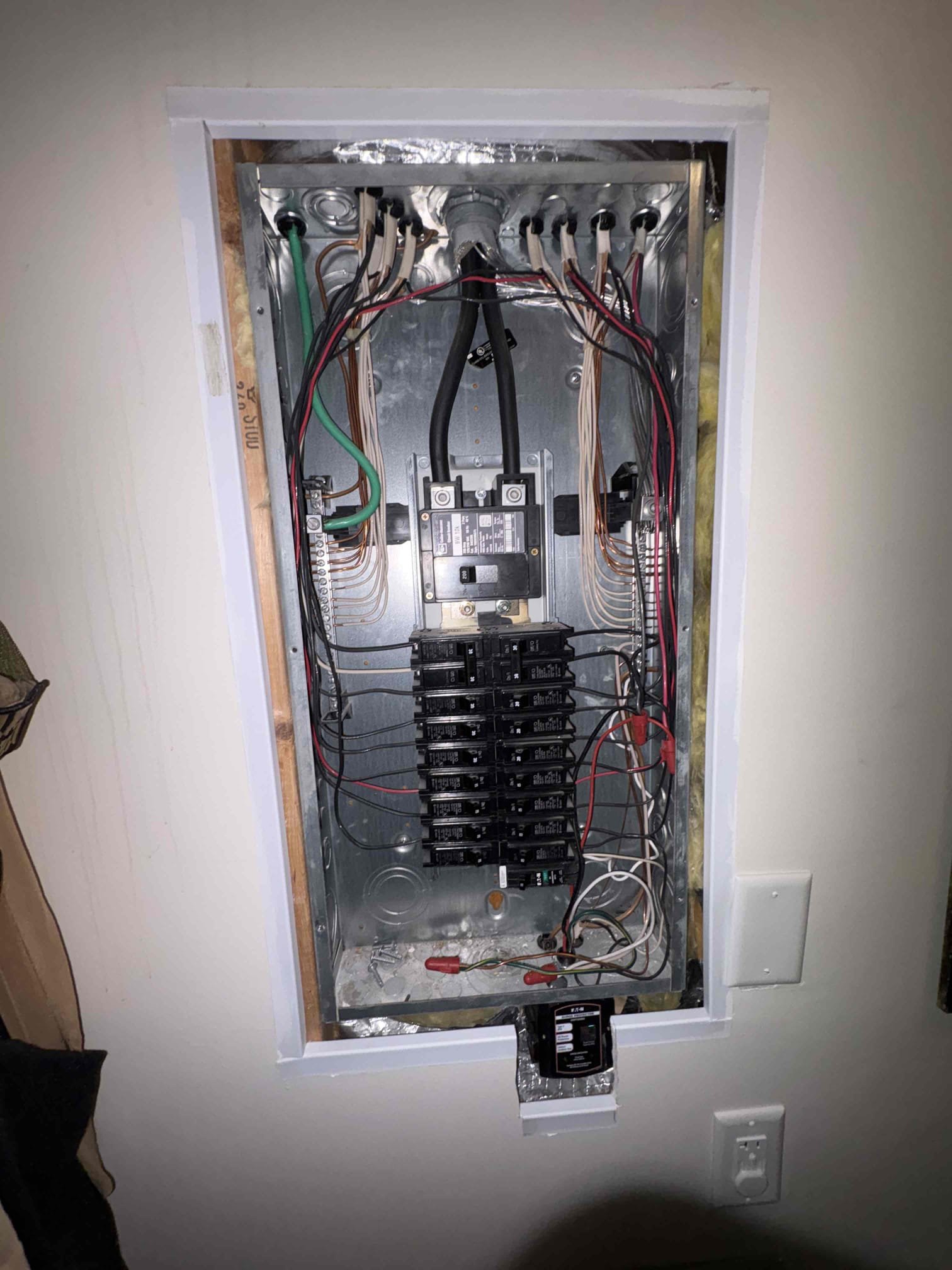 This solution includes the replacement of the front exterior gfci. We have replaced the exterior gfci on front exterior.