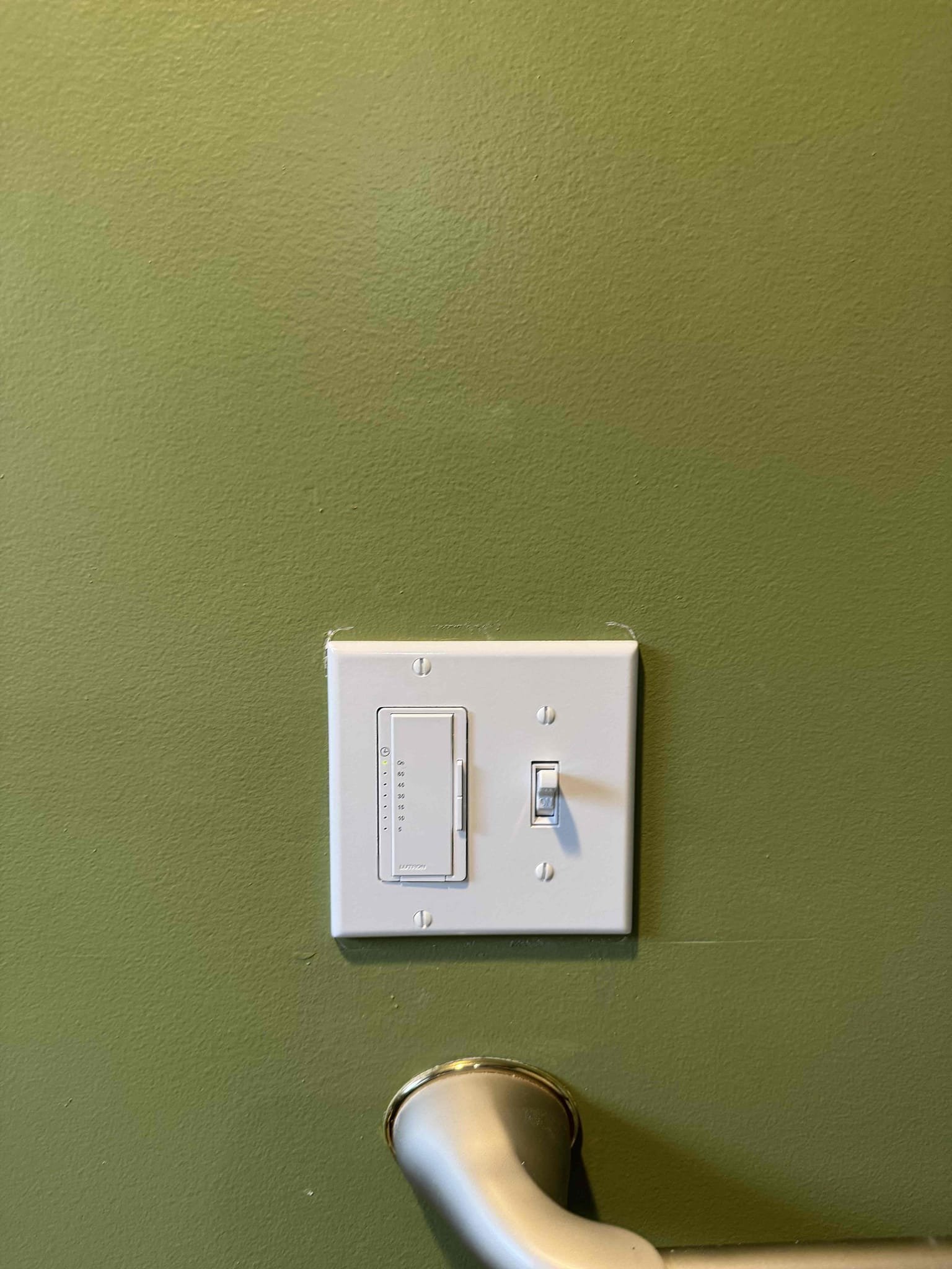 Box expansion in hall bathroom from 2 gang to 3 gang, install customer supplied GFCI and Switch
Install stack switch in hall bedroom 1 for ceiling fan/light combo; pull additional switch leg to fan from box. Attic access 
Install stack switch in hall bedroom 2 for ceiling fan/light combo; pull additional switch leg to fan from box. Attic access 
* Estimate subject to change if boxes for fans are not fan rated *
Replace master bath fan switch with customer supplied timer switch