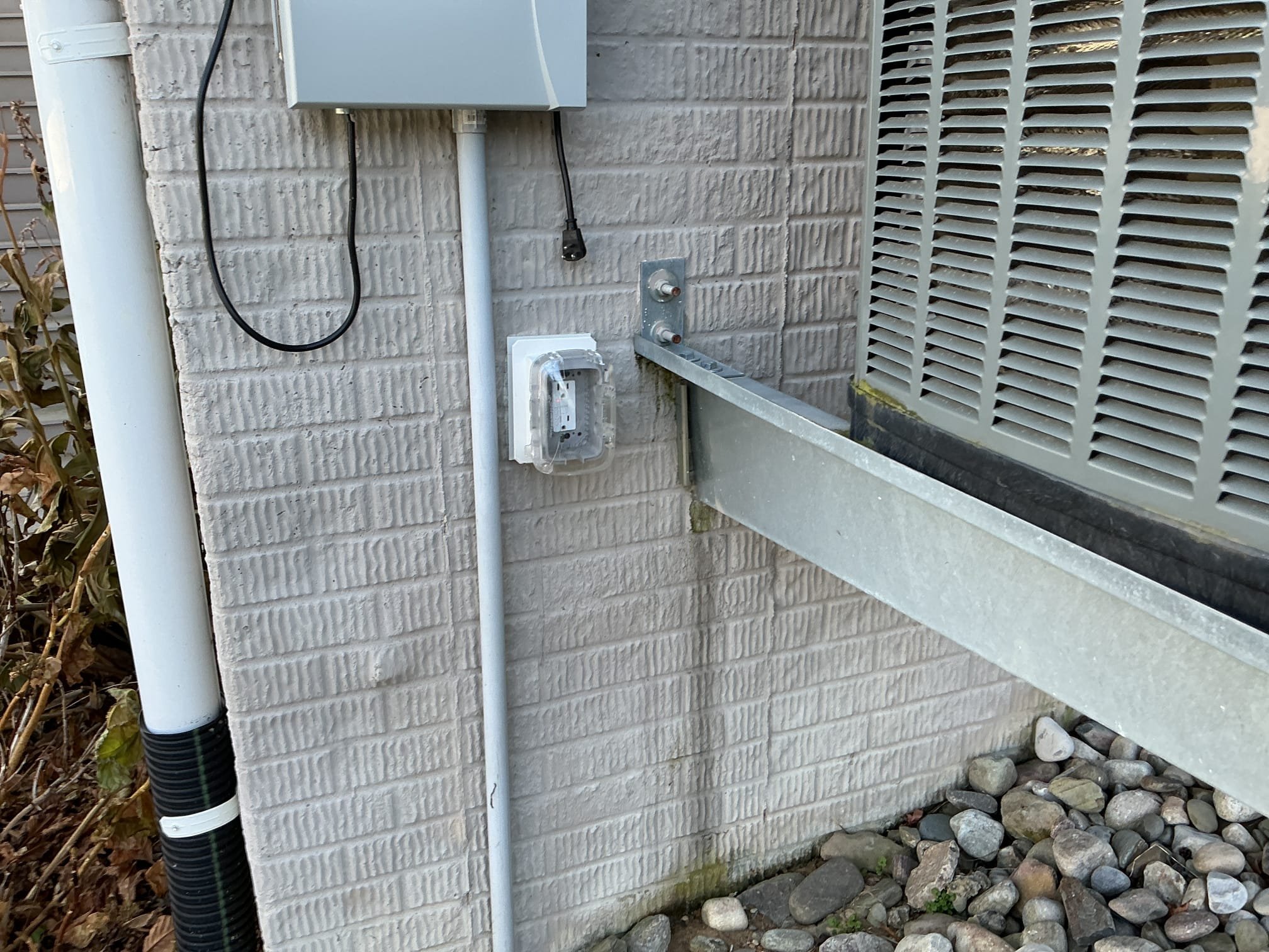 This solution includes the replacement of the exterior receptacles with new weather resistant gfci receptacles 
We have replaced the exterior receptacles on the home with new weather rated gfci receptacles. Membership acquired.