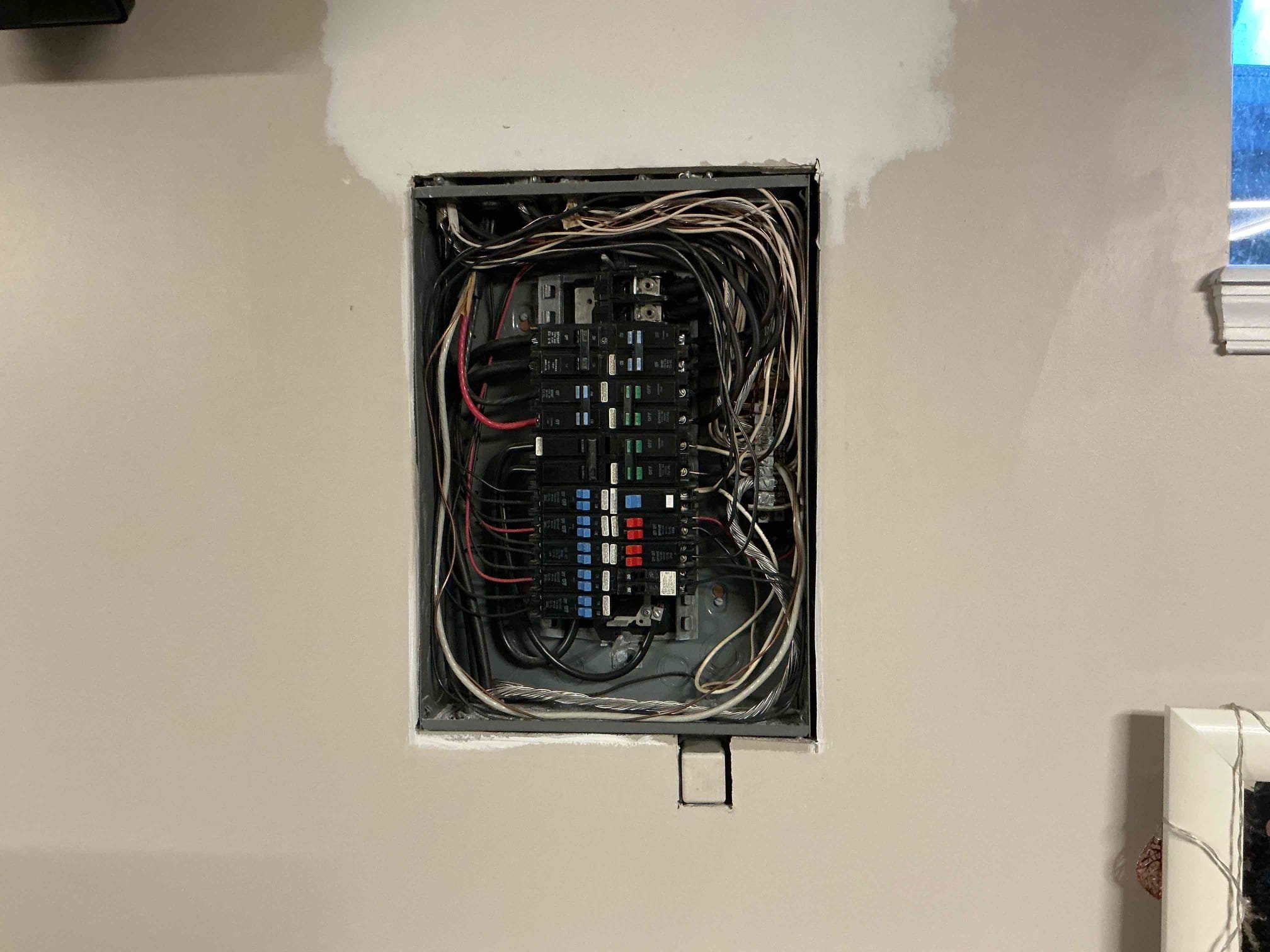 This solution includes the temporary repair to the AC circuit breaker that has started to fail. Additionally we shall replace the breakers that are not rated for the panel.
We have replaced the AC breaker and relocated the circuit. Additionally we have replaced the tandem breaker not rated for the panel.  The existing panel needs to be replaced, our repair is only a temporary fix to keep the heat going in the home.