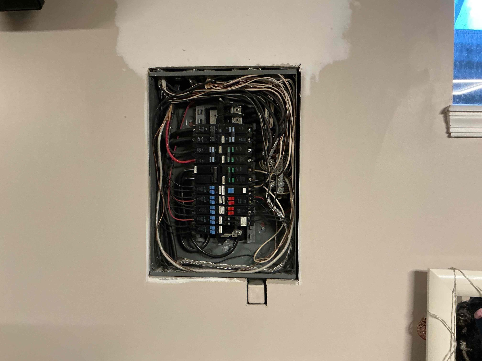This solution includes the temporary repair to the AC circuit breaker that has started to fail. Additionally we shall replace the breakers that are not rated for the panel.
We have replaced the AC breaker and relocated the circuit. Additionally we have replaced the tandem breaker not rated for the panel.  The existing panel needs to be replaced, our repair is only a temporary fix to keep the heat going in the home.