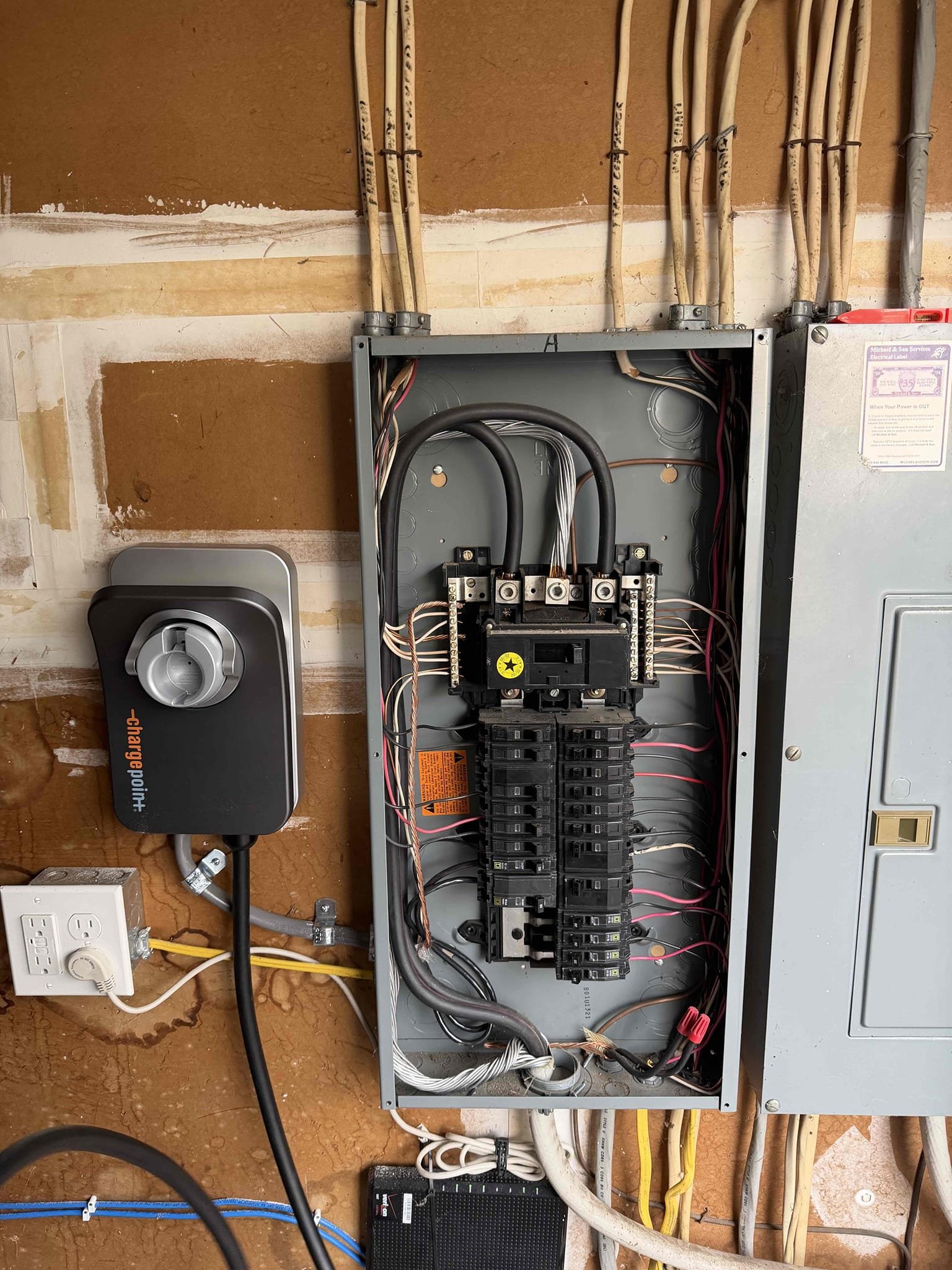 Install charger circuit