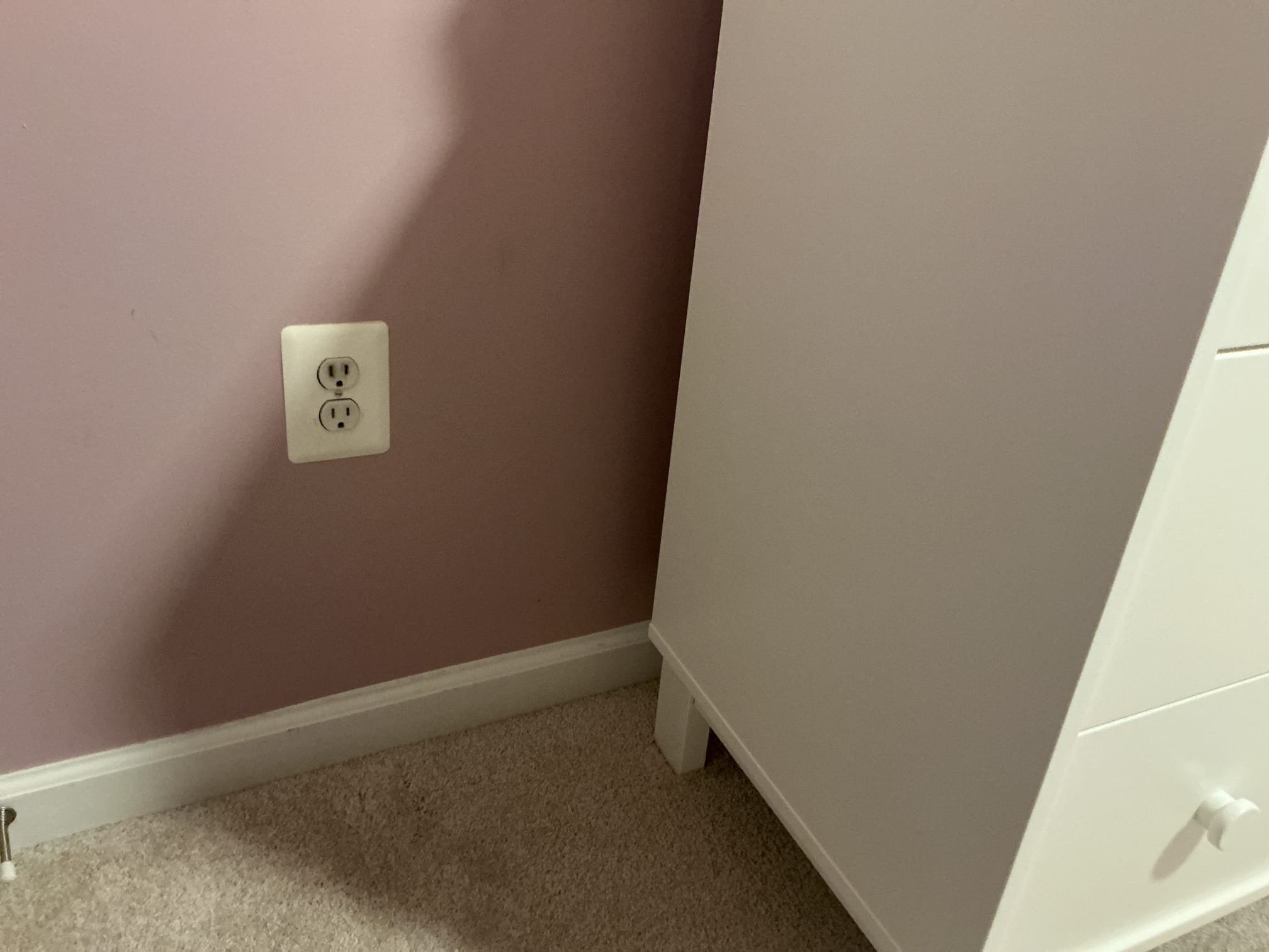 We have delivered pricing for the receptacle replacements for the bedroom.