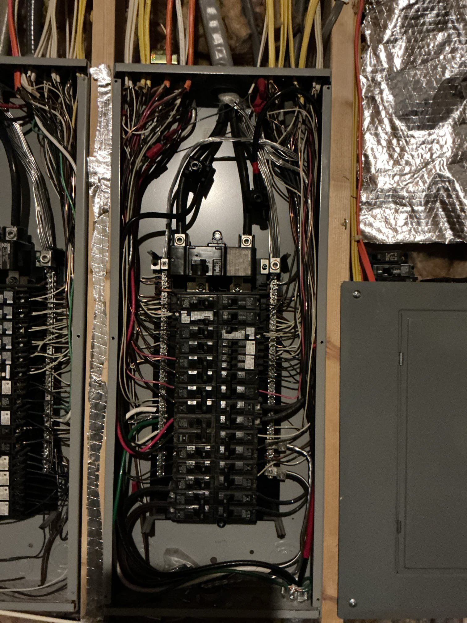 This solution includes the replacement of the existing kiddie smoke alarms and combo detectors without working standby lights.

We have replaced the damaged smoke and combo detectors in the lower levels of the home. We installed 2 combo and 2 standard smoke alarms. The home has the required working smoke and carbon monoxide/smoke alarms in the tenant spaces.