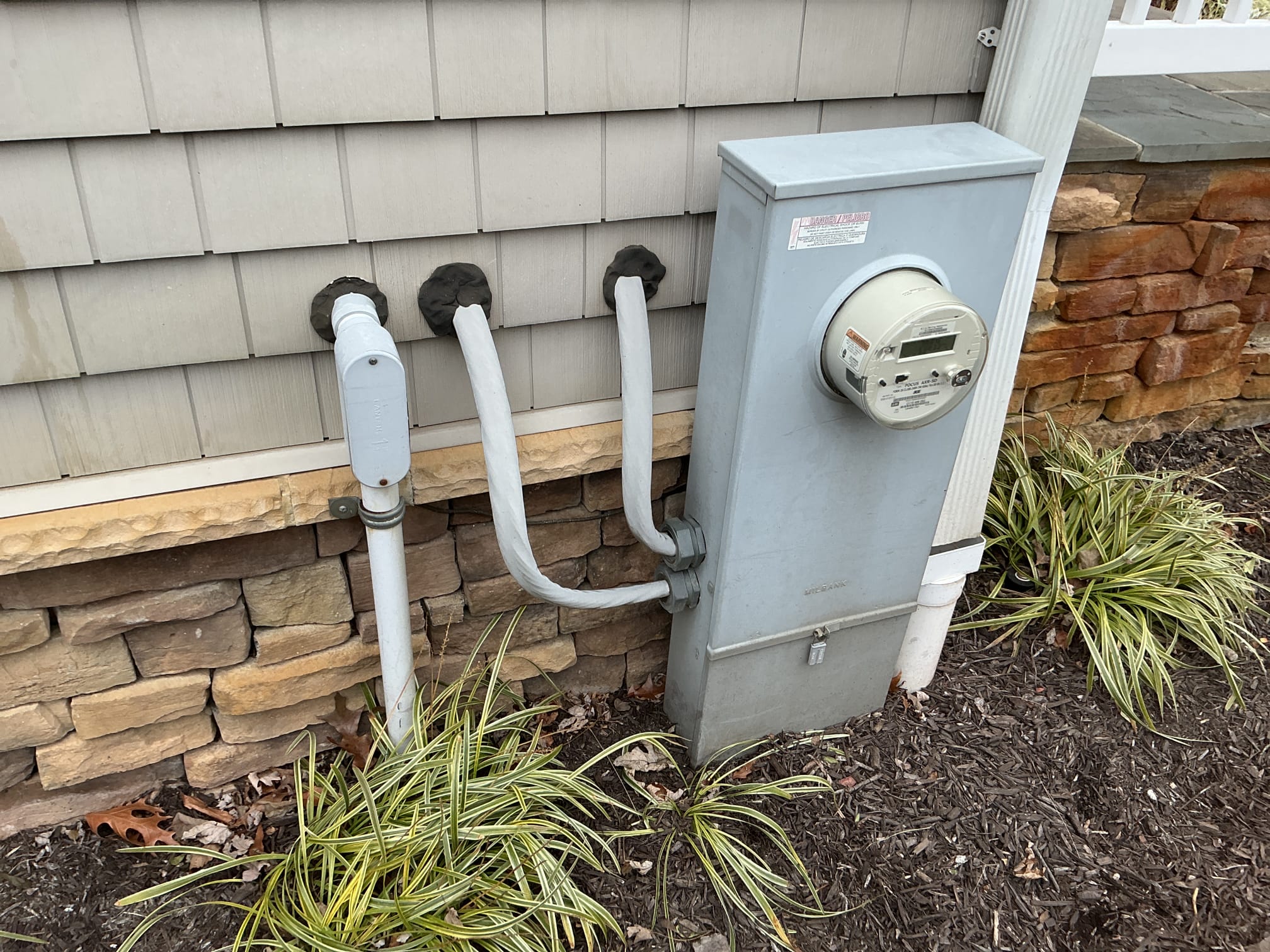 This solution includes the replacement of the damaged receptacle box on the pier.

We replaced a weather proof box and receptacle on the pier that was initially hanging off.