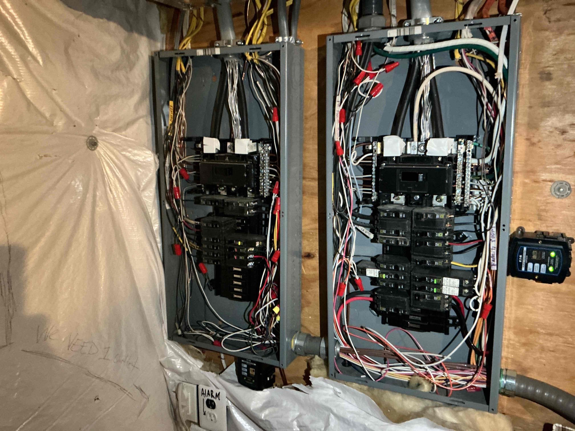 This solution includes the replacement of the damaged receptacle box on the pier.

We replaced a weather proof box and receptacle on the pier that was initially hanging off.