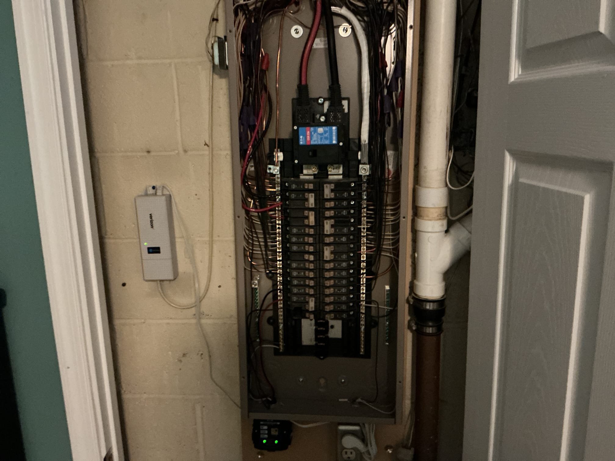 This solution includes the replacement of the damaged receptacle in the basement. 
We have replaced the damaged receptacle in the basement. Membership acquired. 