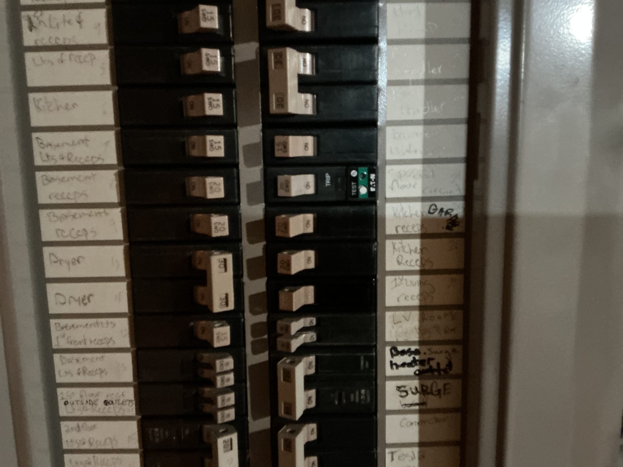 This solution includes the installation of a 120V 20A dedicated circuit. Circuit shall be installed in the upstairs rooms, 2 receptacles, one per room. Included in this solution is arc fault protection. Circuit to be installed in a conduit body on exterior of home. Lastly includes surge protection at main panel.