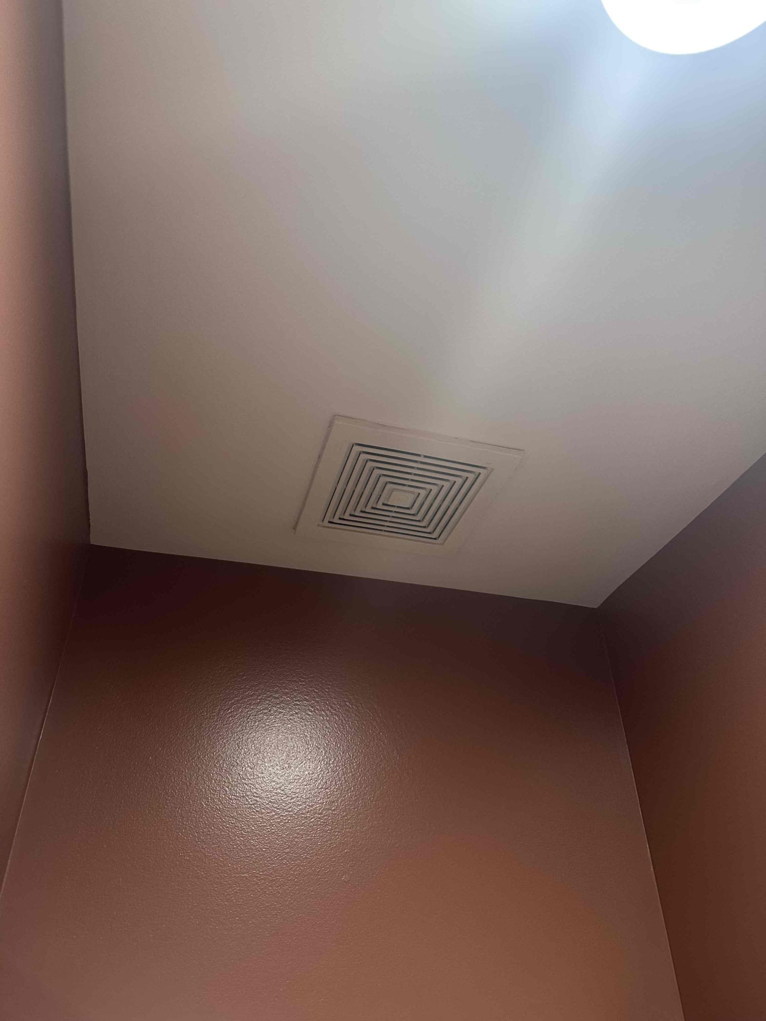 The reason for todays visit was to provide a solution on changing out customers existing exhaust fan. Customer has a NuTone that’s rattling in his primary bathroom. We recommended replacement with a Panasonic whisper which we stock on truck vs customer supplied. Customer was informed if using certain exhaust fans there will be Sheetrock repairs needing to take place versus with our stocked one. Today customer accepted quotes and will reach out if deciding to move forward. 