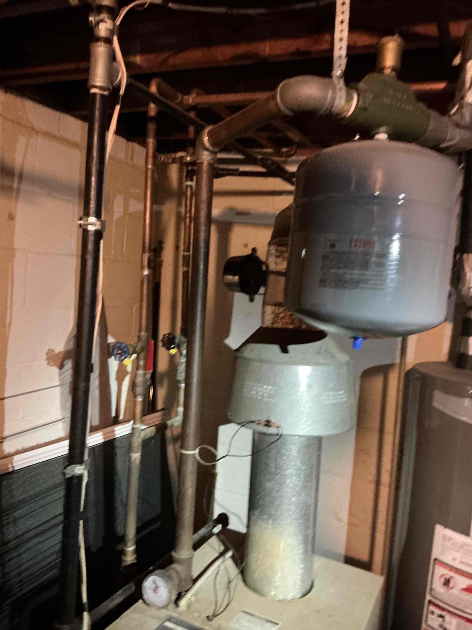 For this job, we came out to look at a gas furnace that was not functioning. The furnace is quite a bit older, however, the integrity of the electrical still intact. Tested the line voltage from the breaker coming into the switch at the furnace and turn the switch on showing the power is passing through into the furnace however, the furnace would not ignite. We determined that the issue was not electrical, luckily he has a body who does HVAC that is helping him out as well. Additionally, we noticed no whole home, surge protection, and the panel, nor was there a hot/cold/gas bonding jumper on the the water heater and gas pipe.  Estimated those safety suggestion updates.