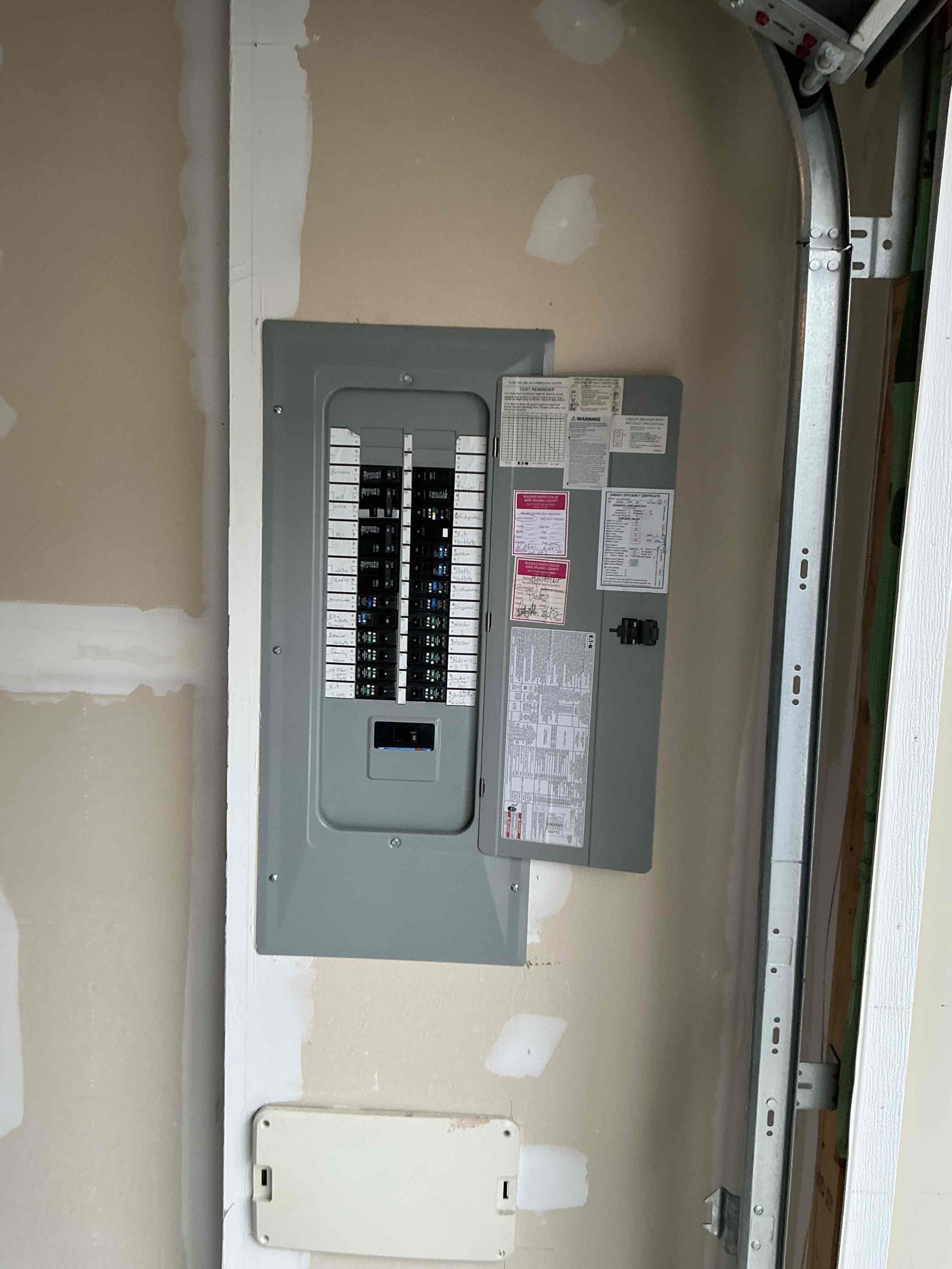 For this job, we came out and replaced a GEN 2 Eaton BR AFCI/GFCI combination breaker. Additionally, we educate the customer on whole home surge protection as there is no current protection. Customer enrolled into our VIP Care Plan. 