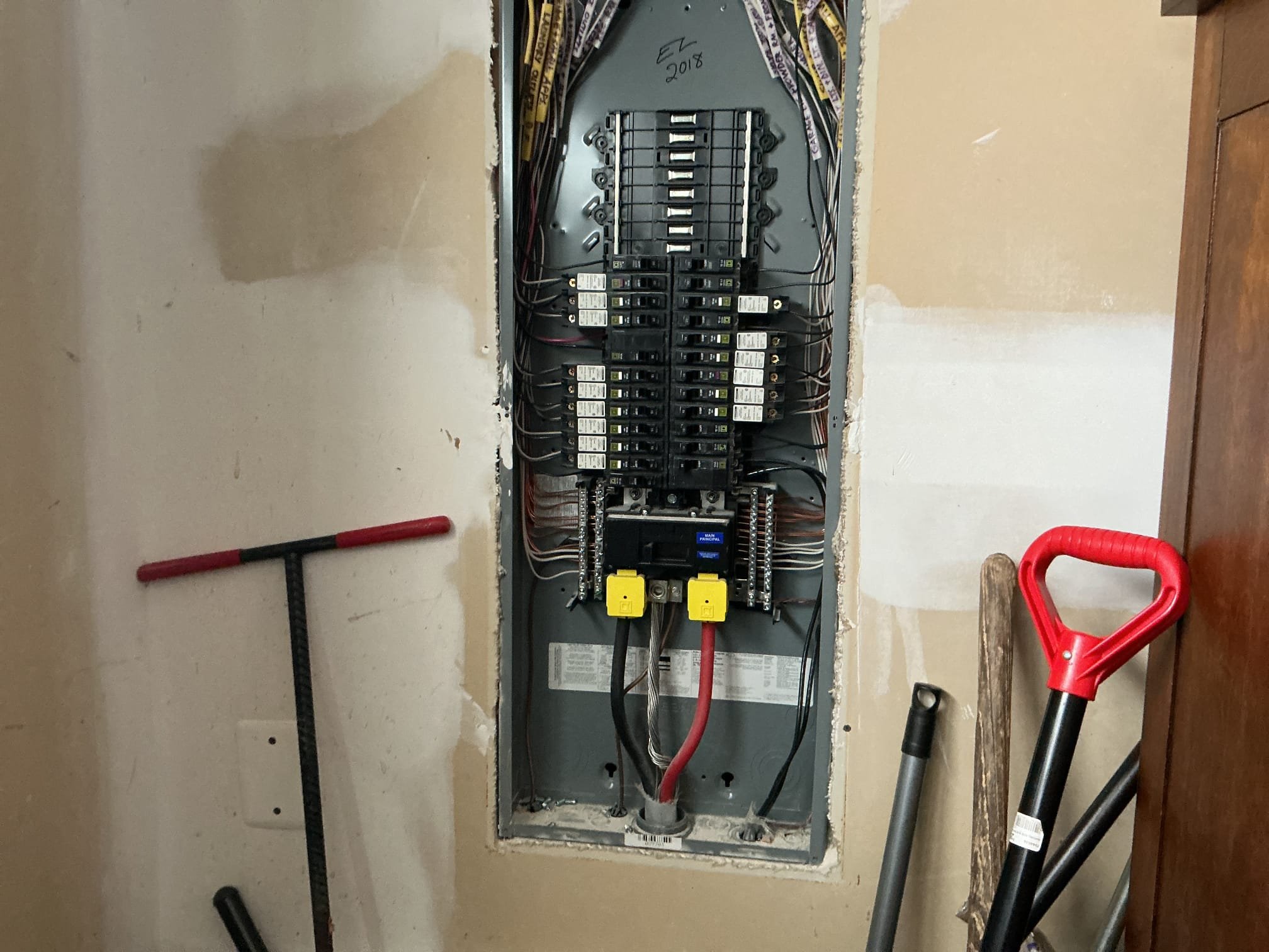 Called out today to investigate a GFCI that was tripping. Customer directed us to the basement unfinished area, where the GFCI was tripped. The tripped receptacle usually had the water heater plugged into it. I saw that there was another wire coming out of the receptacle box. This led me to the sump pump opposite of the receptacle. When I unplugged the sump pump, I was able to reset the GFCI. I plugged the sump pump into another GFCI protected circuit in the unfinished area, and it tripped the circuit. The sump pump is faulty and needs to be replaced.