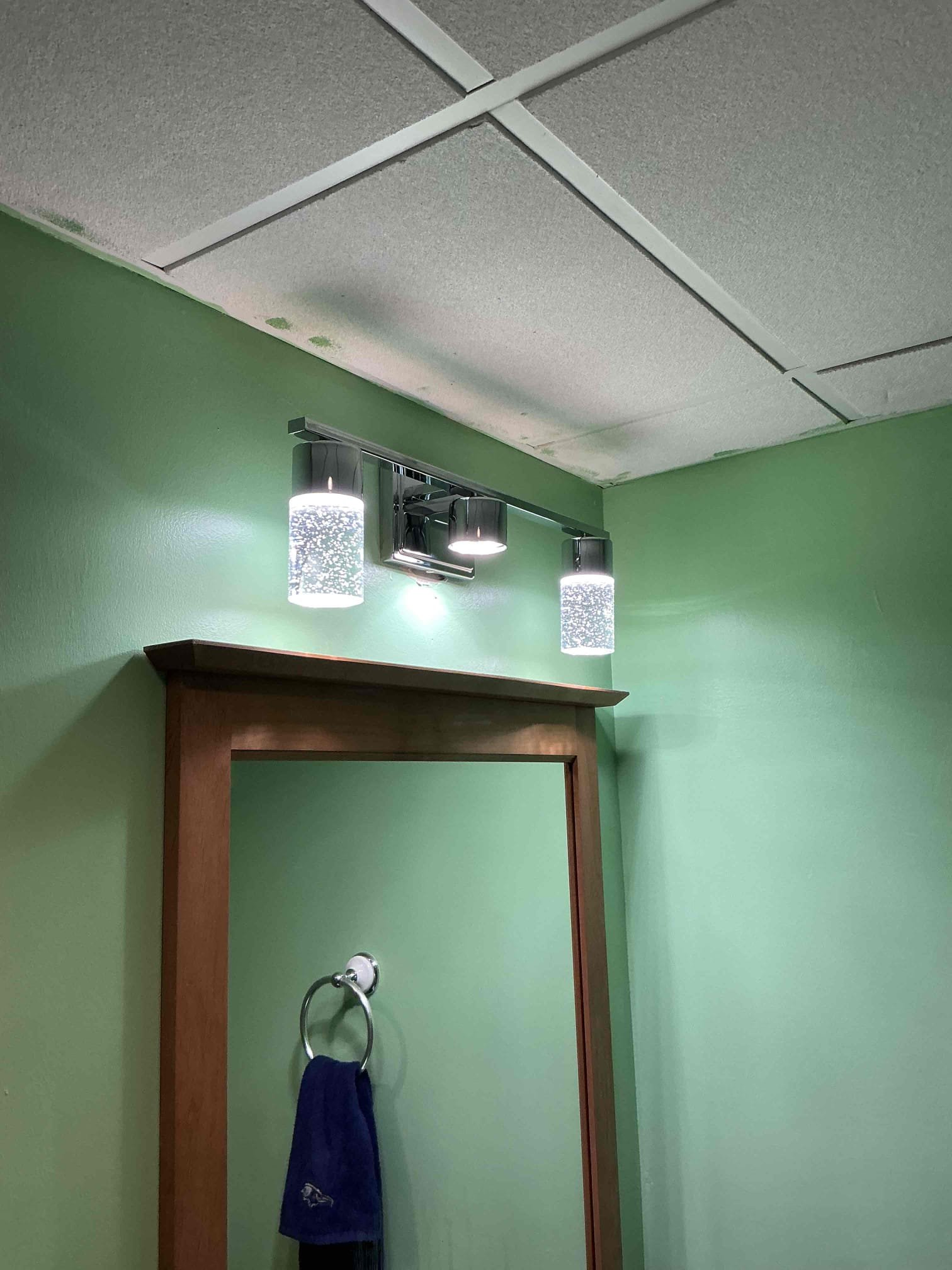 
For this job we came out for some customer requested work being replacing a receptacle, figuring out a miswired 3way switching as well as replacing a bathroom vanity light. We had addition suggestions we noticed as we walked through and the customer went with them. Customer is now enrolled in our VIP Care Plan. 

Replace (1) vanity light 
Replace (2) 3-way switches for basement stair lighting 
Replace (3) garage receptacles, (2) garage 3-ways and (1) single pole switch in garage 
Replace (2) 15A single pole breakers with (1) 2 pole breaker to remediate improperly wired multi wire circuits 
Replace (1) double tapped single pole breaker with (1) tandem breaker to individually serve each circuit 