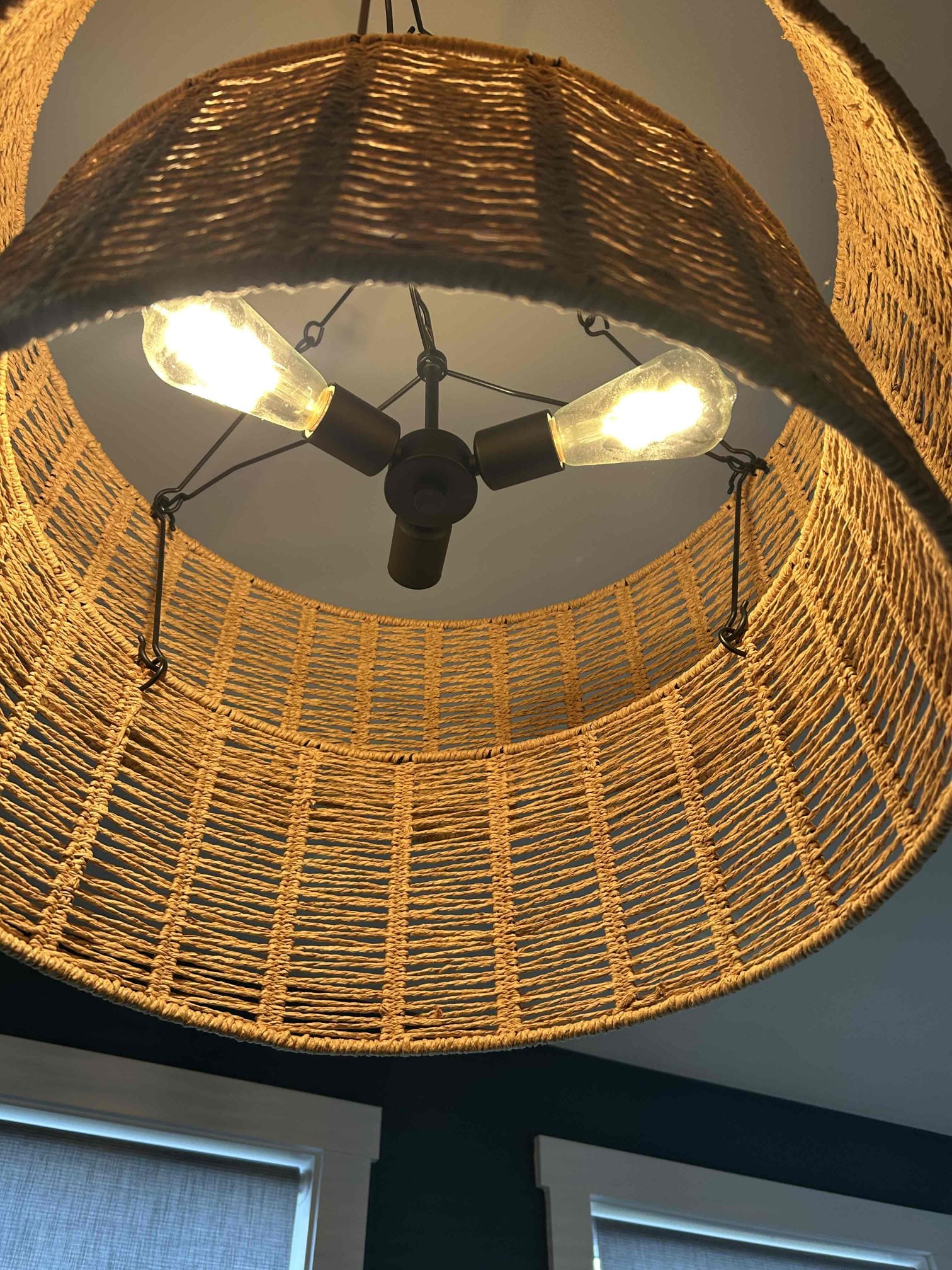 Checked some flickering bulbs in the Home. The lights in question were located in the second floor hallway, bathroom vanity lights, as well as the first floor sunroom area off of the kitchen room.
I remove the bulbs in question and put them in other locations in which they were still flickering. I tested other bulbs in the spots where the lights were flickering, and these bulbs were not. This was a clear indication that the bulbs themselves were going bad and needed to be replaced. The bulbs in the sunroom dinette area where LED Edison style bulbs and the ones in the second floor bathroom vanity light where standard LED A19 bulbs.