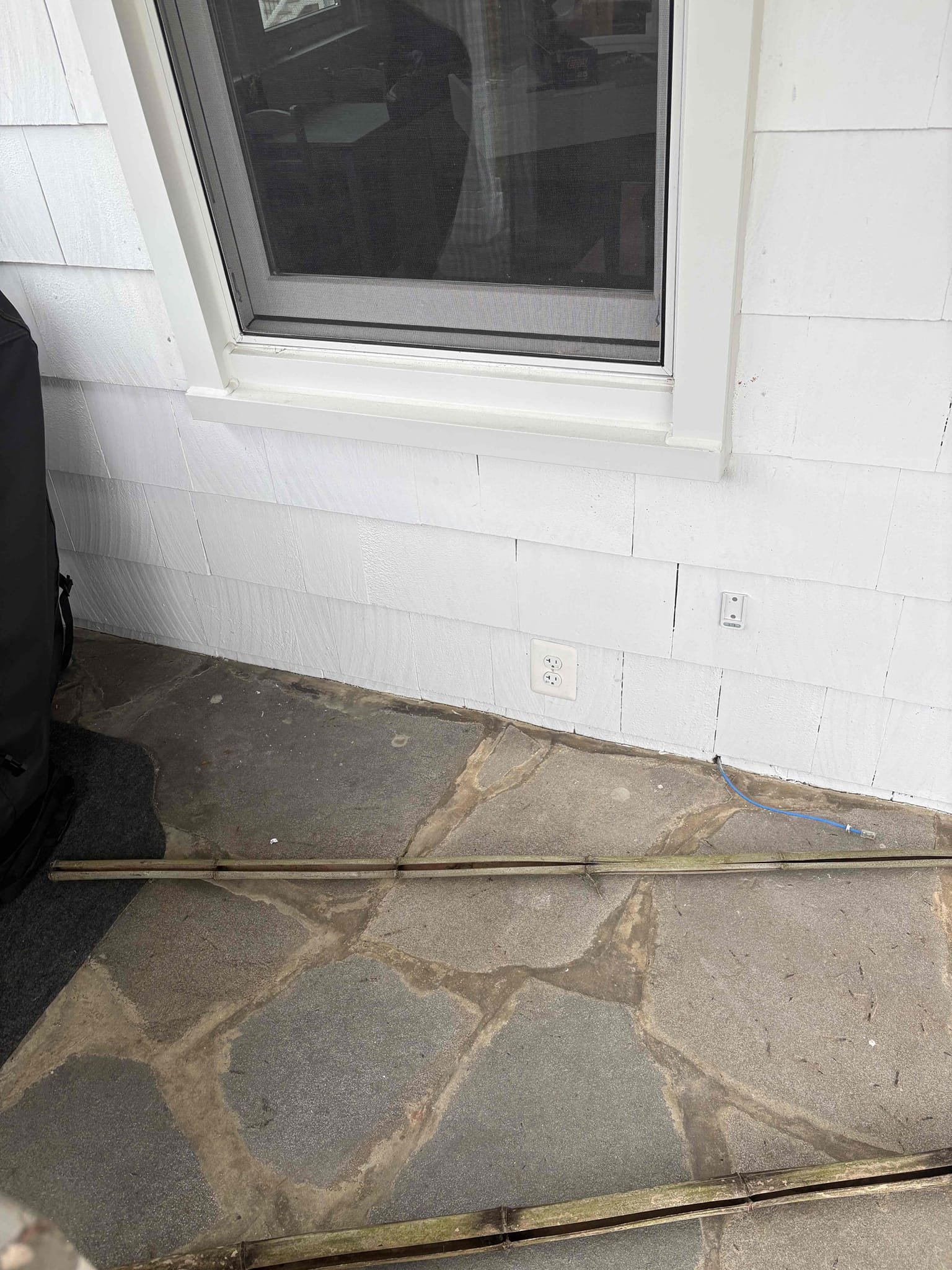 - Installation of 1 ceiling fan in the main floor guest bedroom
- The fan will have constant power and controlled by remote

Called out today to preform the annual maintenance assessment and install a customer supplied ceiling fan. While performing our safety assessment, we discovered a lack of GFCI protection in the basement unfinished area and in the garage. Due to the amount of unprotected outlets, installing GFCI breakers would be the most cost effective solution. The washing machine was also not GFCI protected, as well as the water heater was not properly bonded. We also noted the age of the current service cable, which can deteriorate and lead to significant issues, such as lost power and corrosion in the panel if water is allowed to ingress. We provided solutions to add GFCI protection at the washing machine and bond the water heater, and install a customer supplied ceiling fan. Customer agreed to the ceiling fan install.