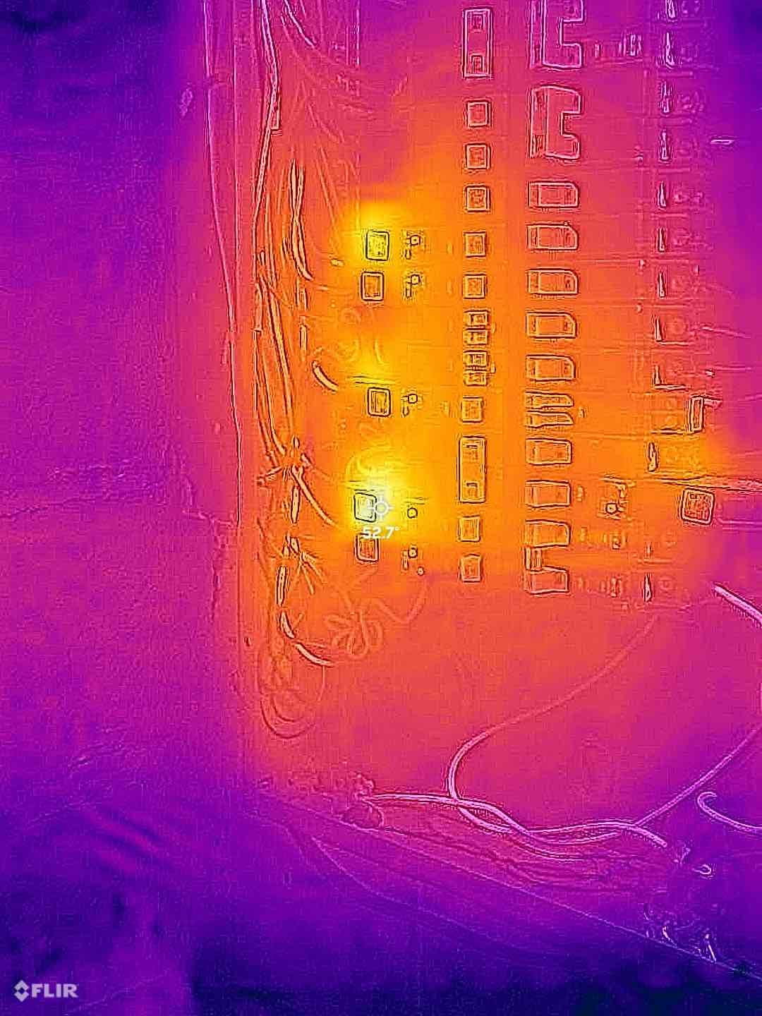 - Installation of 1 ceiling fan in the main floor guest bedroom
- The fan will have constant power and controlled by remote

Called out today to preform the annual maintenance assessment and install a customer supplied ceiling fan. While performing our safety assessment, we discovered a lack of GFCI protection in the basement unfinished area and in the garage. Due to the amount of unprotected outlets, installing GFCI breakers would be the most cost effective solution. The washing machine was also not GFCI protected, as well as the water heater was not properly bonded. We also noted the age of the current service cable, which can deteriorate and lead to significant issues, such as lost power and corrosion in the panel if water is allowed to ingress. We provided solutions to add GFCI protection at the washing machine and bond the water heater, and install a customer supplied ceiling fan. Customer agreed to the ceiling fan install.