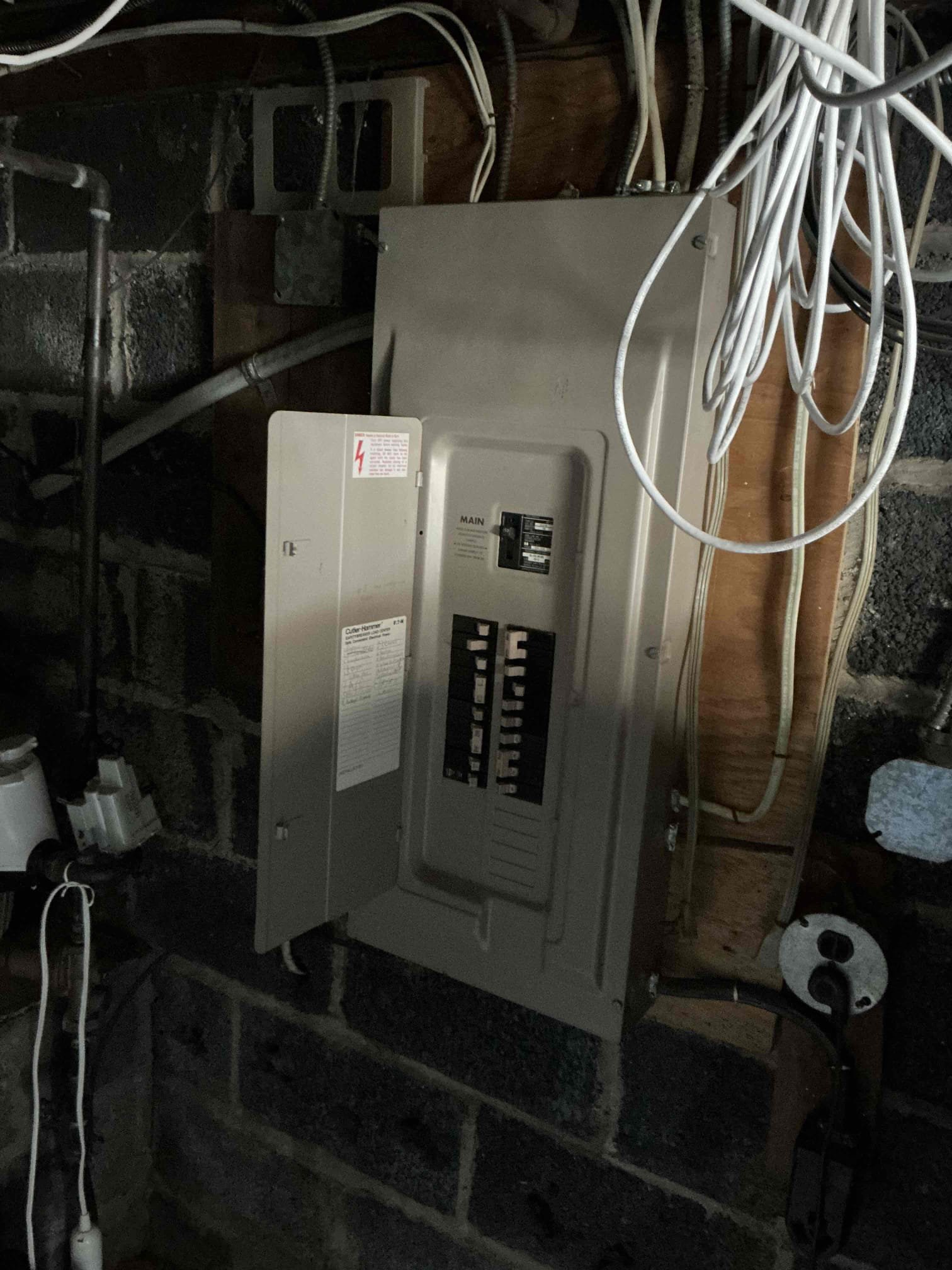 For this job, we came out with a circuit dead shorting I went through the entire circuit to determine where the short was. We found a shortened the exhaust fan motor and originally thought that that was the cause however, we found an additional short in the circuit in a BX jumper from one receptacle to another and the daughter’s bedroom. We provided estimates for repair being replacing the jumper by driving power from the living room receptacle and pulling into the daughter’s bedroom as the closest point as well as replacing the exhaust fan. Additional estimates include options with the exhaust fan replacement as well as safety suggestions and preventative repair repairs being a circuit re device, breaker replacement for that circuit as well as adding surge protection to main panel to bring up to today safety minimum. Lastly, a hot/cold/gas bonding jumper.