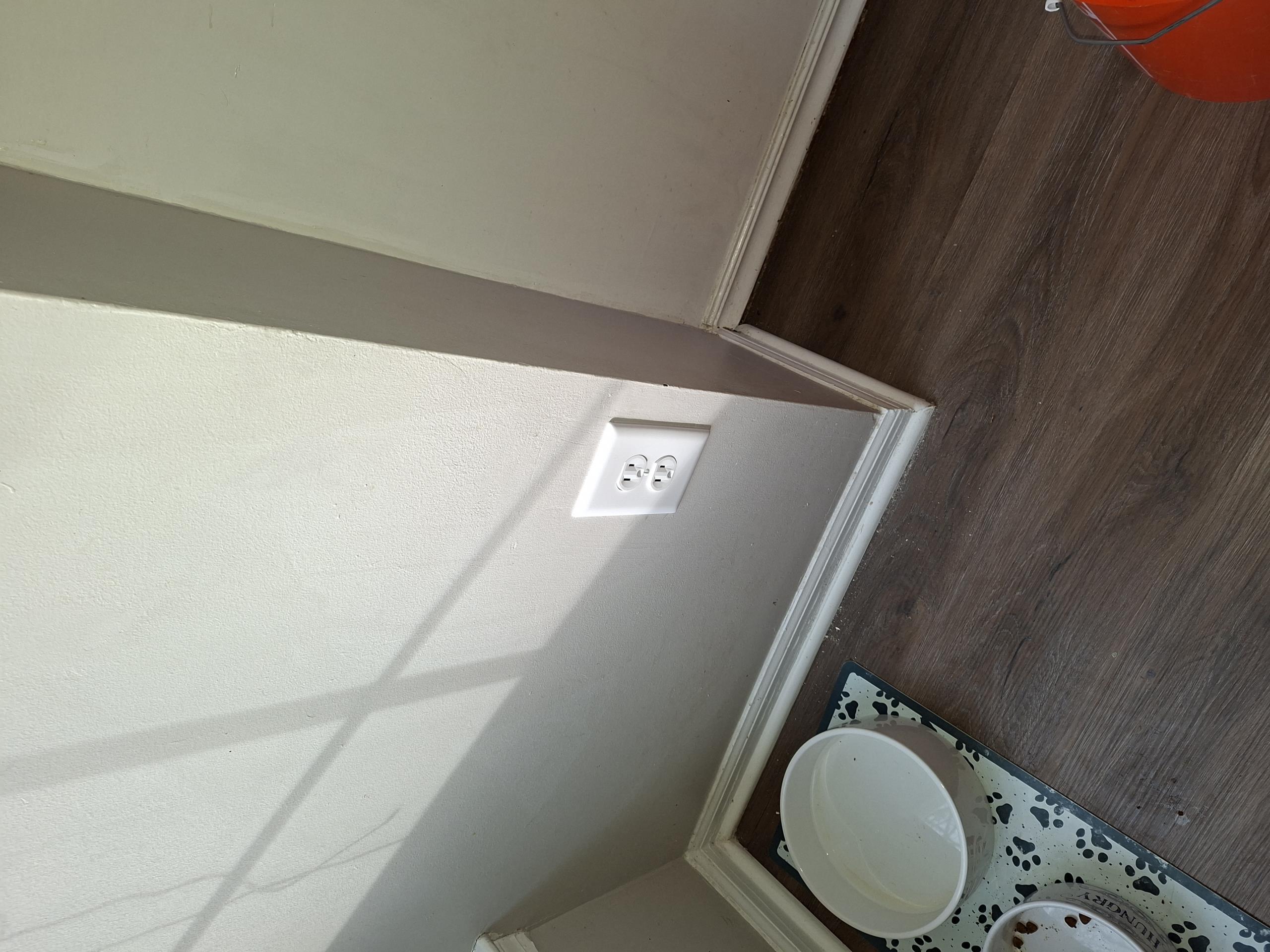 Redevice of old, loose ivory receptacles in son’s bedroom, main bedroom, front living room, dining room, kitchen near sink, and back living room. Addition of GFCI protection in both upstairs bathrooms, first floor bathroom, and near kitchen sink. Replace switch controlling outlet in front living room, and switches near sink.

Replaced GFCI in main bedroom bathroom, burnt up receptacle in kitchen, and receptacles and switches near kitchen sink, adding GFCI protection where necessary.

Will return Thursday to complete rest of quoted work.

Returned today to complete rest of work per quote.