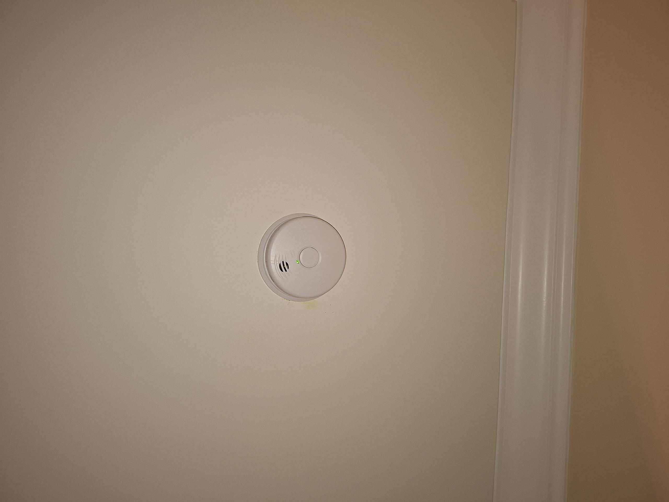 Today’s visit was for a smoke alarm that would intermediately alarm. We replaced all of the smoke alarm units to the same brand, so they don’t set each other off. We replaced smoke detectors with new units supplied by Haas and Sons Electric. Units comes with a 10 year manufacturer warranty and a 5 year warranty provided by Haas and Sons Electric. Includes Haas and Sons VIP Membership.