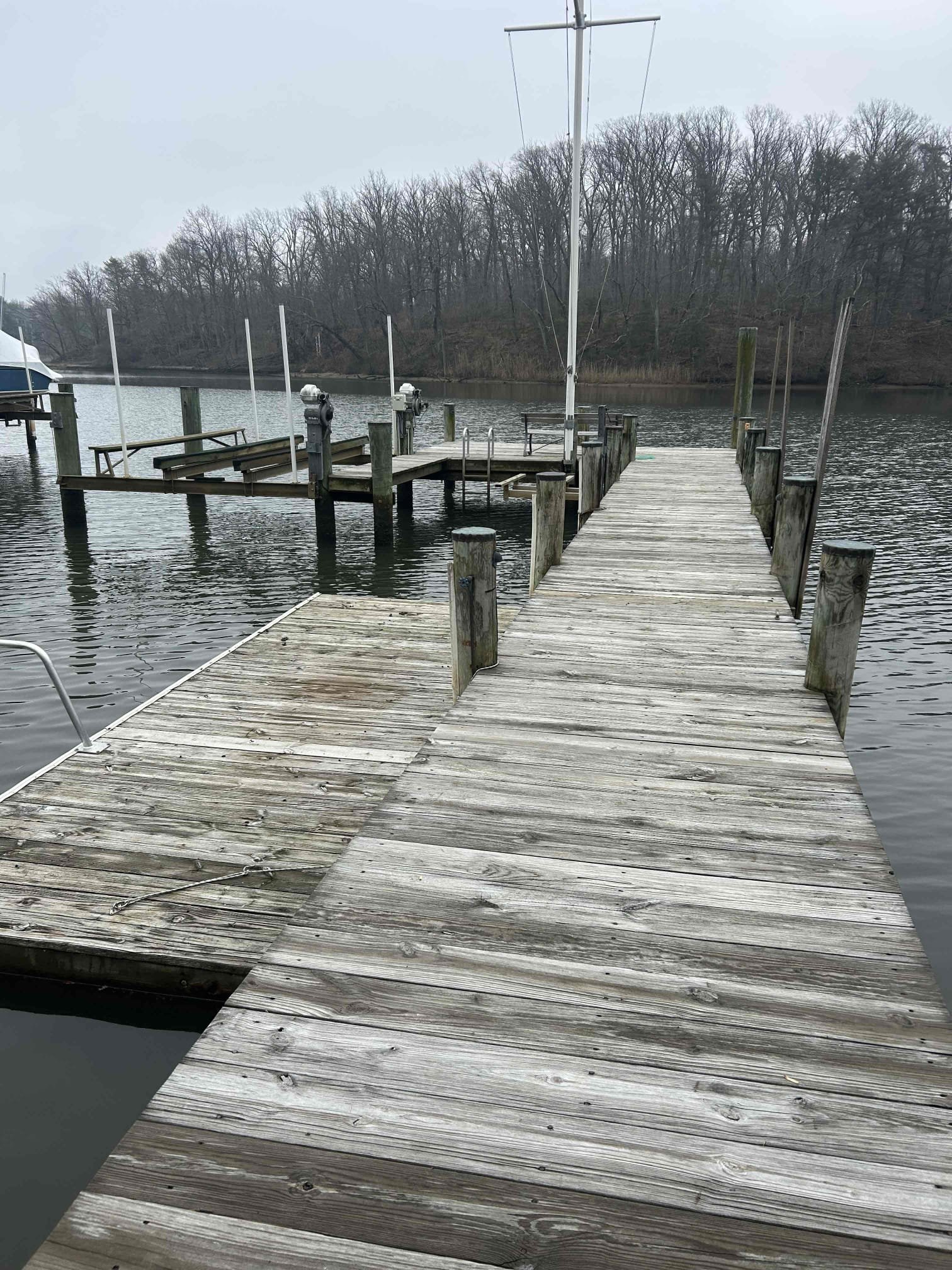 Provided pricing install three new receptacles in the basement which would be tapped off of the basement circuit.

We also provided pricing to replace the existing eight pylon lights on the pier with all new wiring as well as a smart transformer. This also includes installing five new high-quality LED bronze path lights with a smart transformer to separately control from the pier. Finally, we will install a new 120 V line from the subpanel on the pier out to the far tall pylon for a future customer supplied 120 V light which will also have smart control capabilities. 