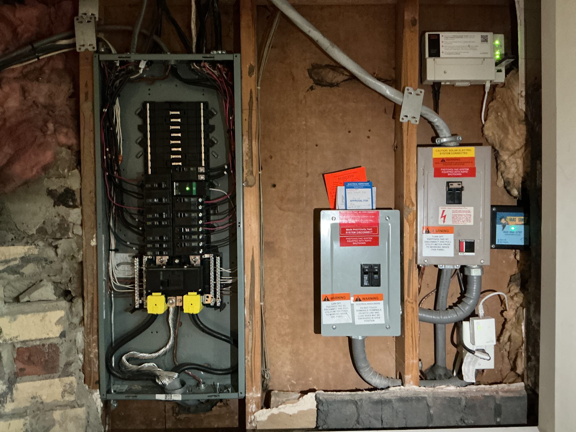 Installation of new sub-panel located in the laundry room. This will replace the current dated/hazardous original CH panel. We will bring everything up to date with the new panel installation as well as relabel the old circuits. This is the last panel located in the home and will match safety when replaced as well as the others. 

The whole home redevice project, all receptacles, light switches, and cover plates throughout the home will be replaced with new code compliant devices with pigtailed wiring to prevent power loss in the future. This ensures consistent appearance, reliable operation, and improved safety with the electrical system. 

(03/04) Today we returned to install the new subpanel, as well as begin the whole-home redevice. We have completed the installation of said sub panel. As for the redevice, today we have completed the garage, exterior devices, Rec. room & basement area, utility room and downstairs bathroom. Tomorrow, we will return to complete the upstairs portion o