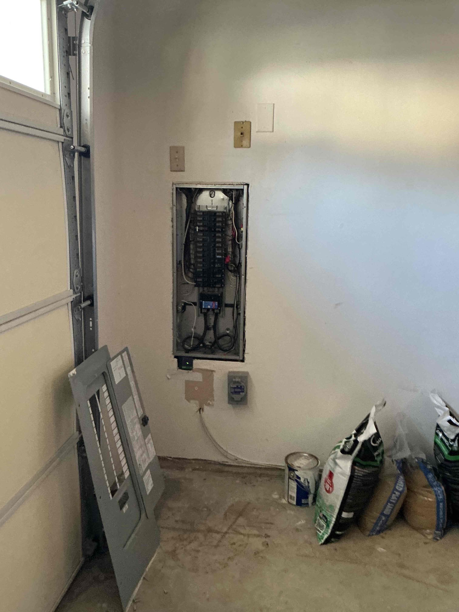 03/10/2026
Today we replaced the damaged service cable, restoring power by using temporary splice to the old service cable. Old cable to be removed by BGE, with the new being tied into the meter after the county inspection. Additinally, per county inspectors, we drove (2) new ground rods and ran new ground wire connected to each rod, through the bonding bridge and into the panel, proving an updated Main Ground Electrode System. 


For this job we came out to open up devices, looking for potential damage. We found back stabbed wiring method on devices as well as damaged service cable. We provided options for both individually as well as together.   Customer decided to move forward with the service cable replacement with membership. Scheduled for Tuesday March 3 

Replace damaged SEU from meter to panel, using splice bugs to provide power temporarily until BGE tie in
Permit and BGE coordination included 
In order to pass PG County inspection for the Service Cable Replacement, we need to 