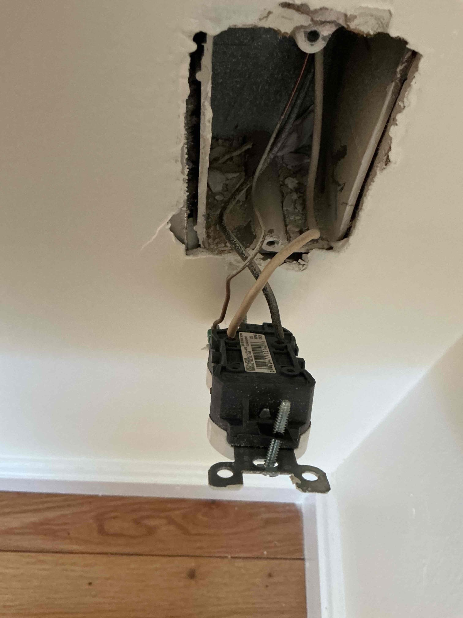 03/10/2026
Today we replaced the damaged service cable, restoring power by using temporary splice to the old service cable. Old cable to be removed by BGE, with the new being tied into the meter after the county inspection. Additinally, per county inspectors, we drove (2) new ground rods and ran new ground wire connected to each rod, through the bonding bridge and into the panel, proving an updated Main Ground Electrode System. 


For this job we came out to open up devices, looking for potential damage. We found back stabbed wiring method on devices as well as damaged service cable. We provided options for both individually as well as together.   Customer decided to move forward with the service cable replacement with membership. Scheduled for Tuesday March 3 

Replace damaged SEU from meter to panel, using splice bugs to provide power temporarily until BGE tie in
Permit and BGE coordination included 
In order to pass PG County inspection for the Service Cable Replacement, we need to 