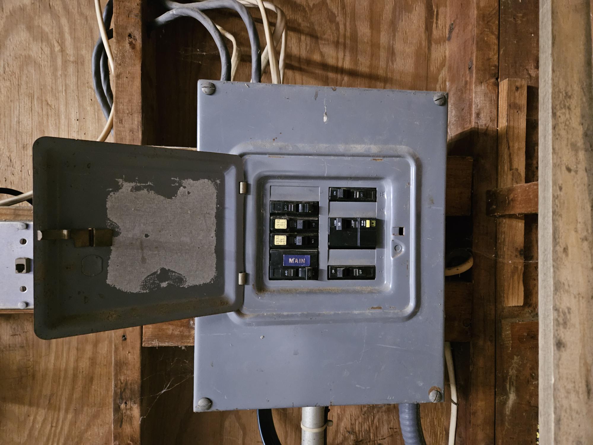 Provider pricing to install a level two customer supplied car charger in two different locations. My first solution included replacing the wire and pipe running from the house out to the garage as well as upgrading the subpanel.
Our second solution addresses concerns of the main panel, which includes installing the car charger on the back of the home next to the driveway as well as replacing the main panel.