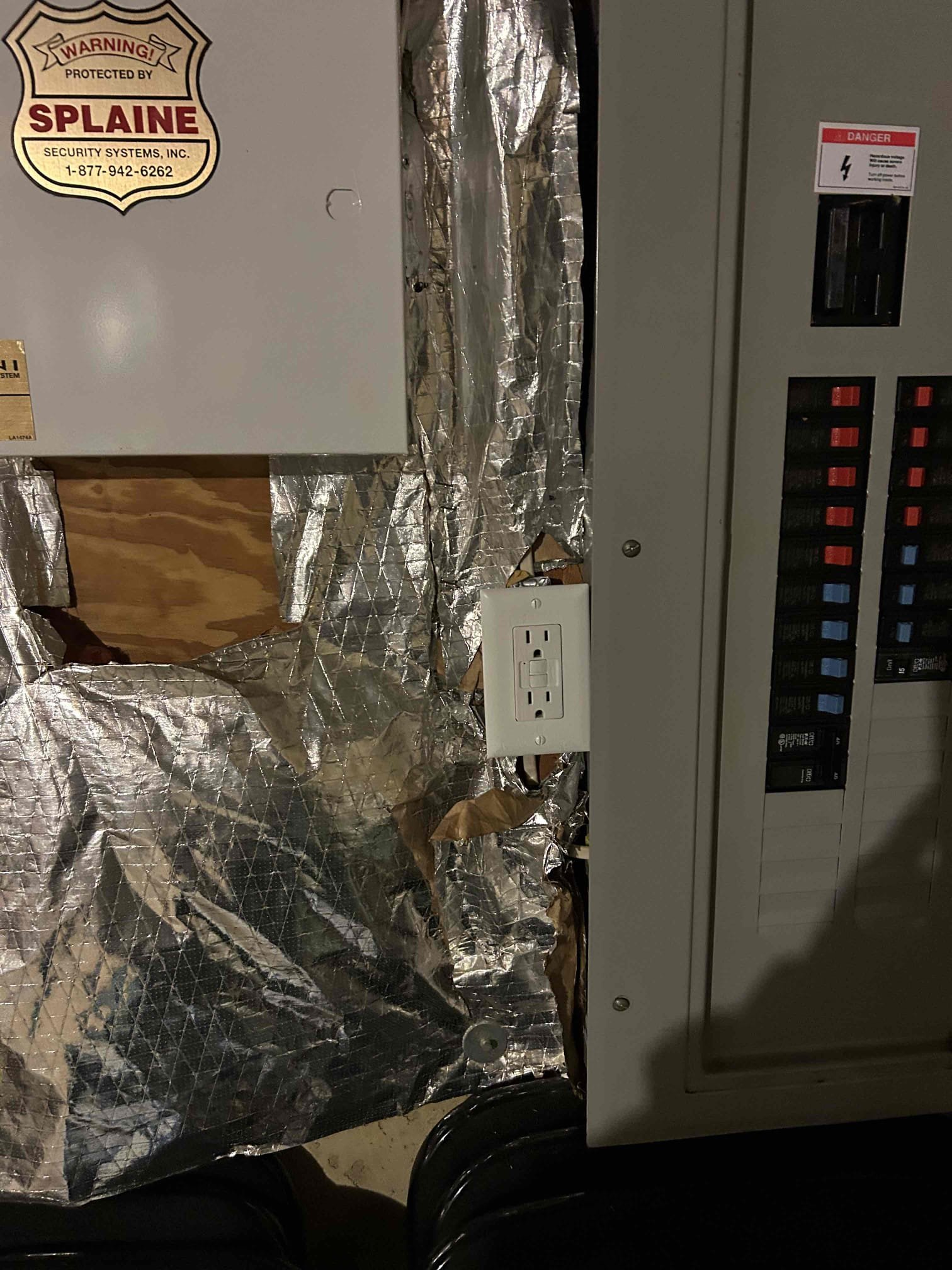 Replace gfci
Replace 2 outside plugs
Exterior receptacles on the front and the back of the home were an extremely bad condition and extremely rusted and broken apart. The GFCI that controlled these receptacles is located in the main panel and was the original one to when the house was built, which was having a hard time staying reset. Today we went ahead and replaced the two exterior plugs with new weather resistant devices with in use covers. We also went ahead and replaced the GFCI that controls the outside plugs. 